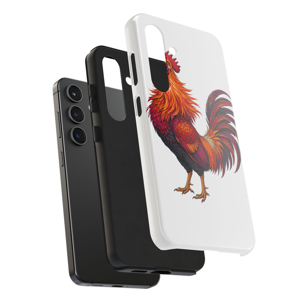 Sunrise Rooster Tough Phone Case