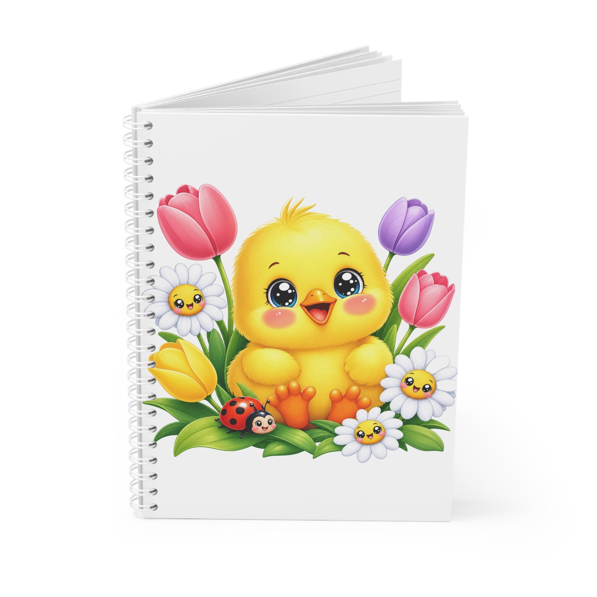 Spring Chick Spiral Notebook