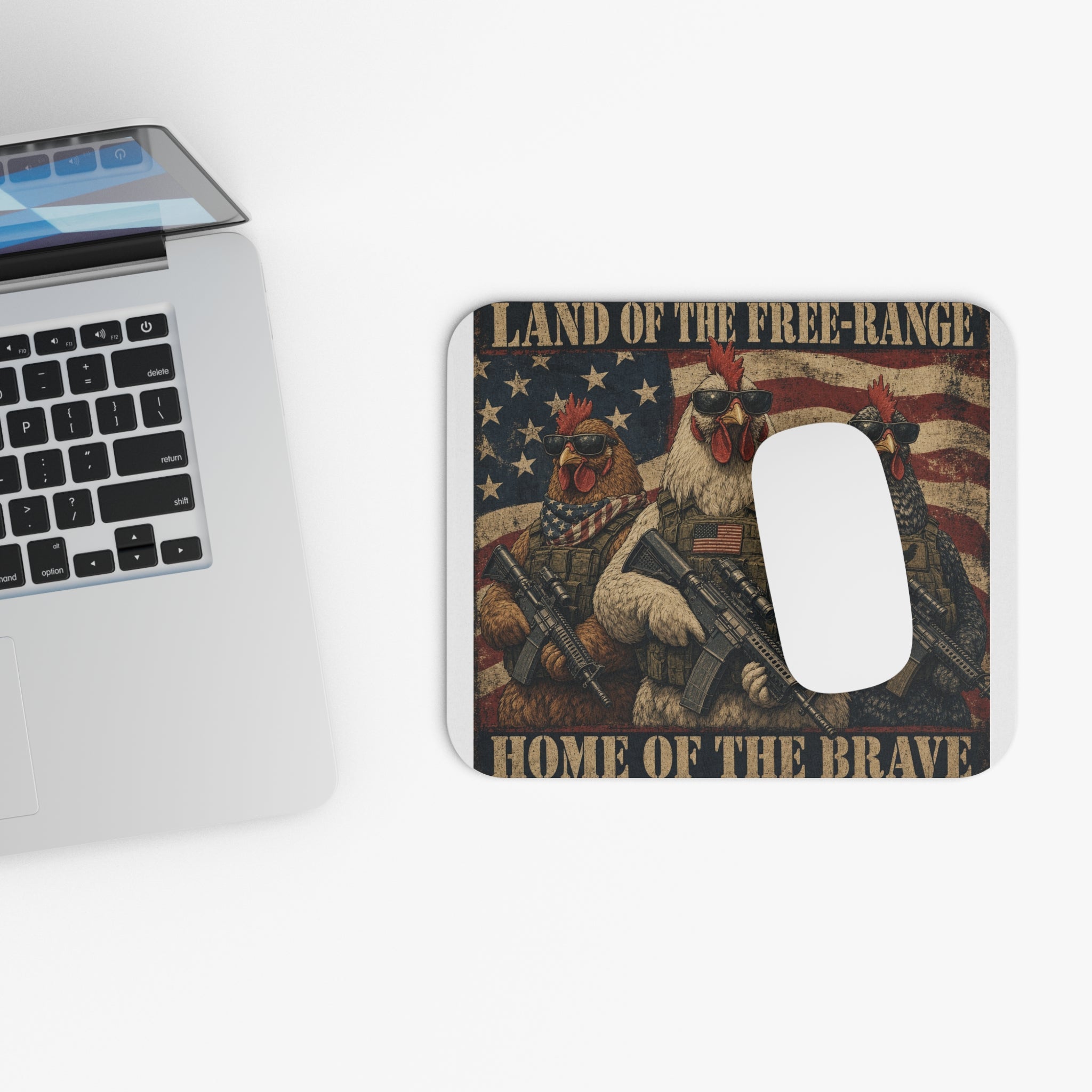 Land of the Free-Range Mouse Pad