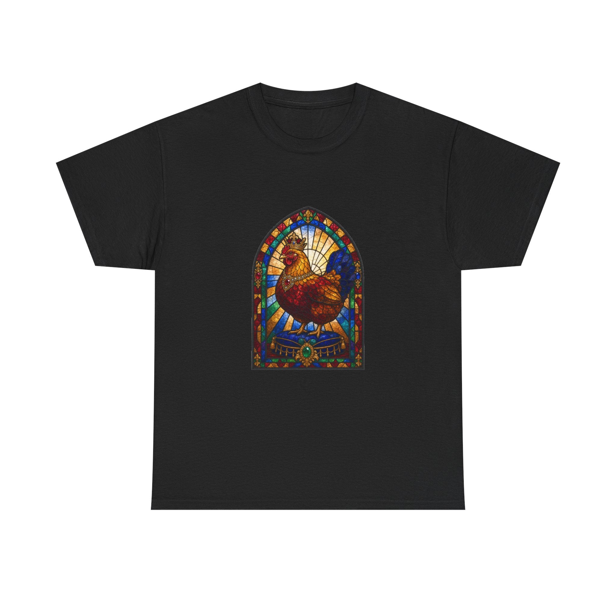Stained Glass Hen Tee