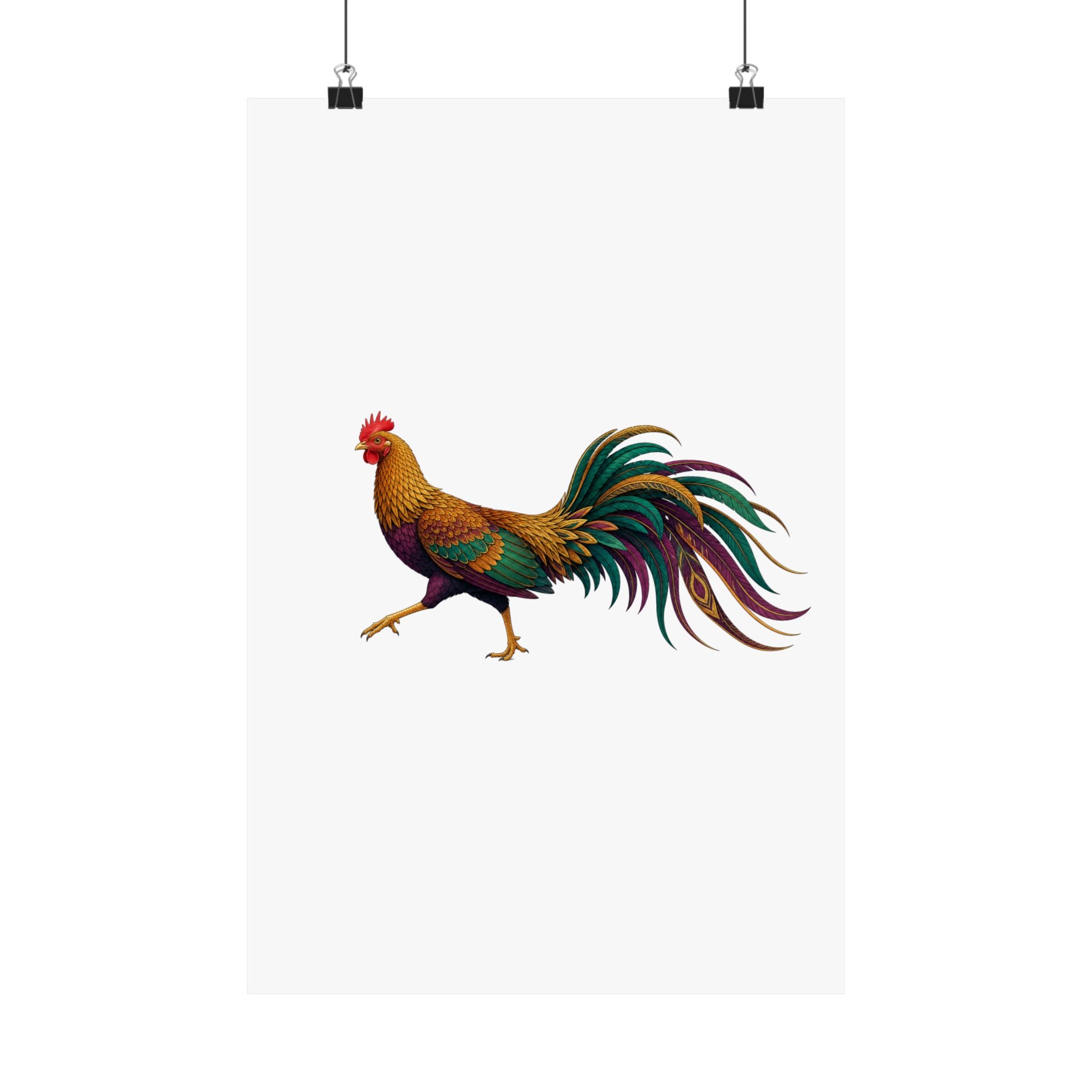 Strutting Hen Poster