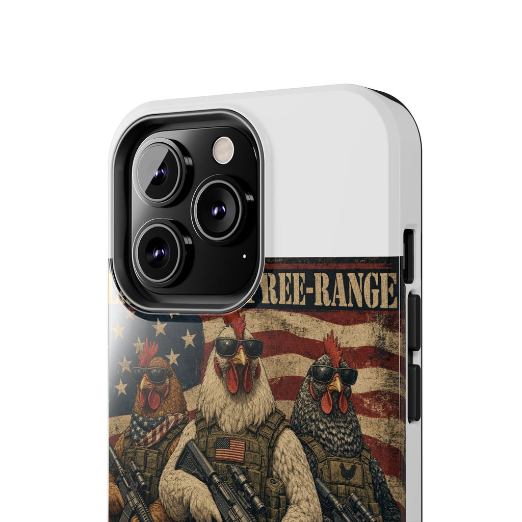Land of the Free-Range Tough Phone Case