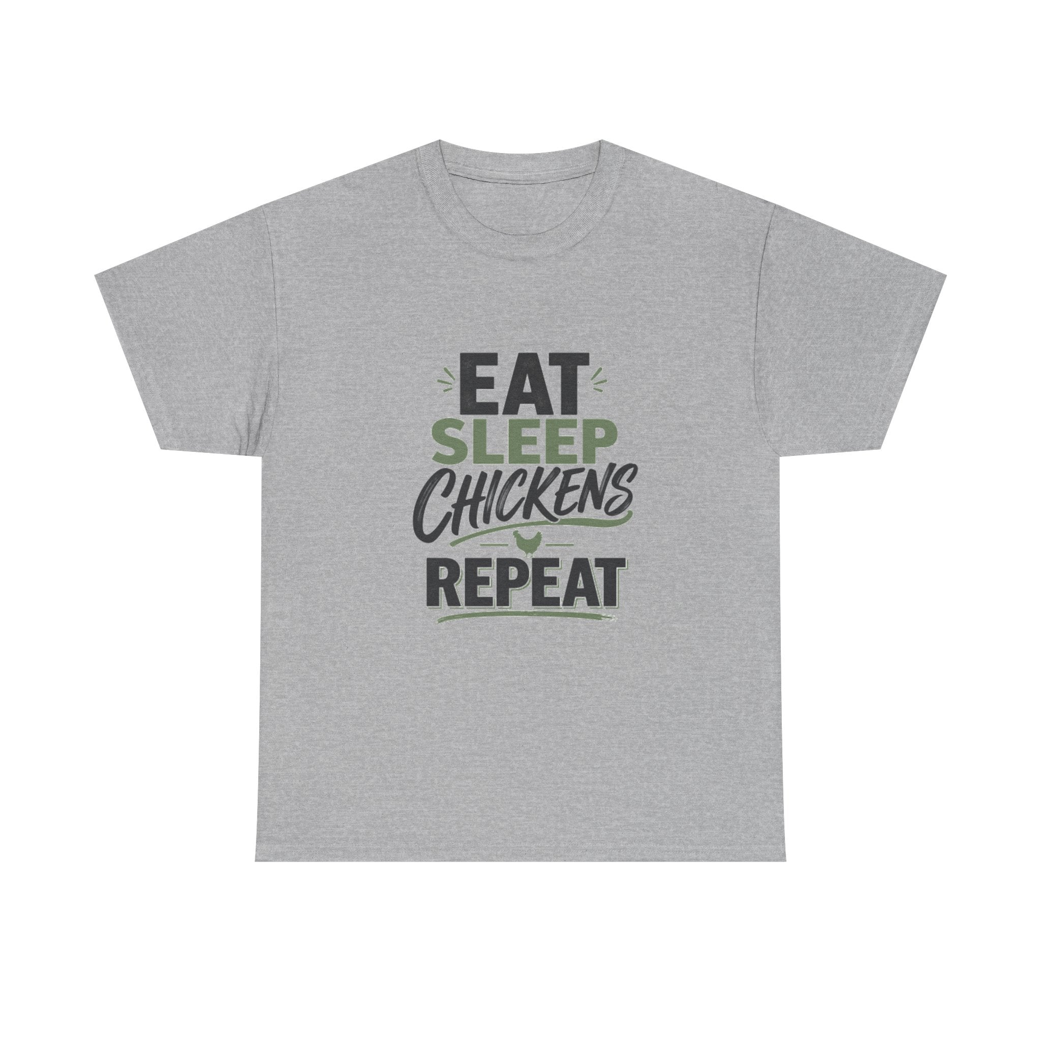 Eat Sleep Chickens Repeat Tee
