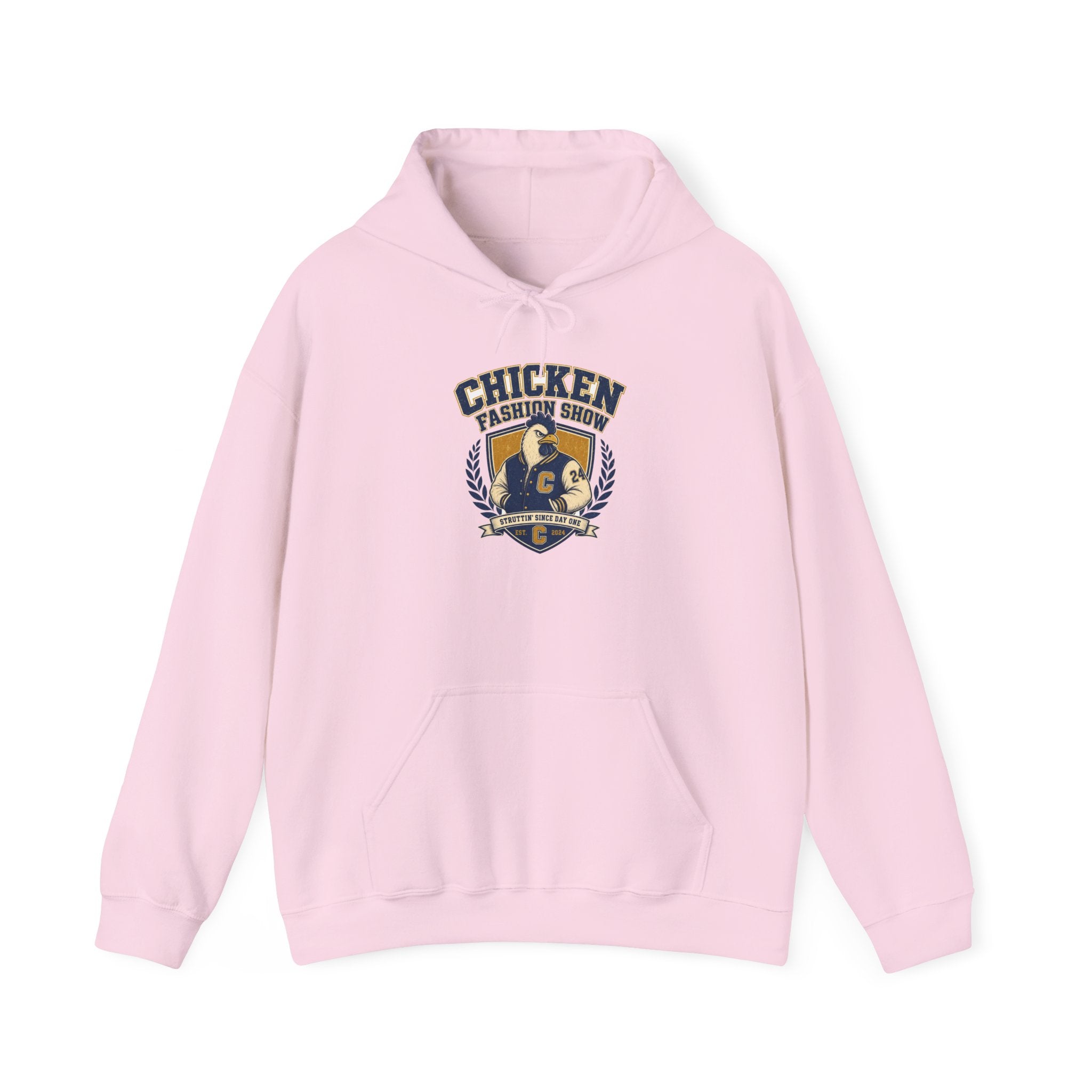 Chicken Fashion Show Varsity Hoodie
