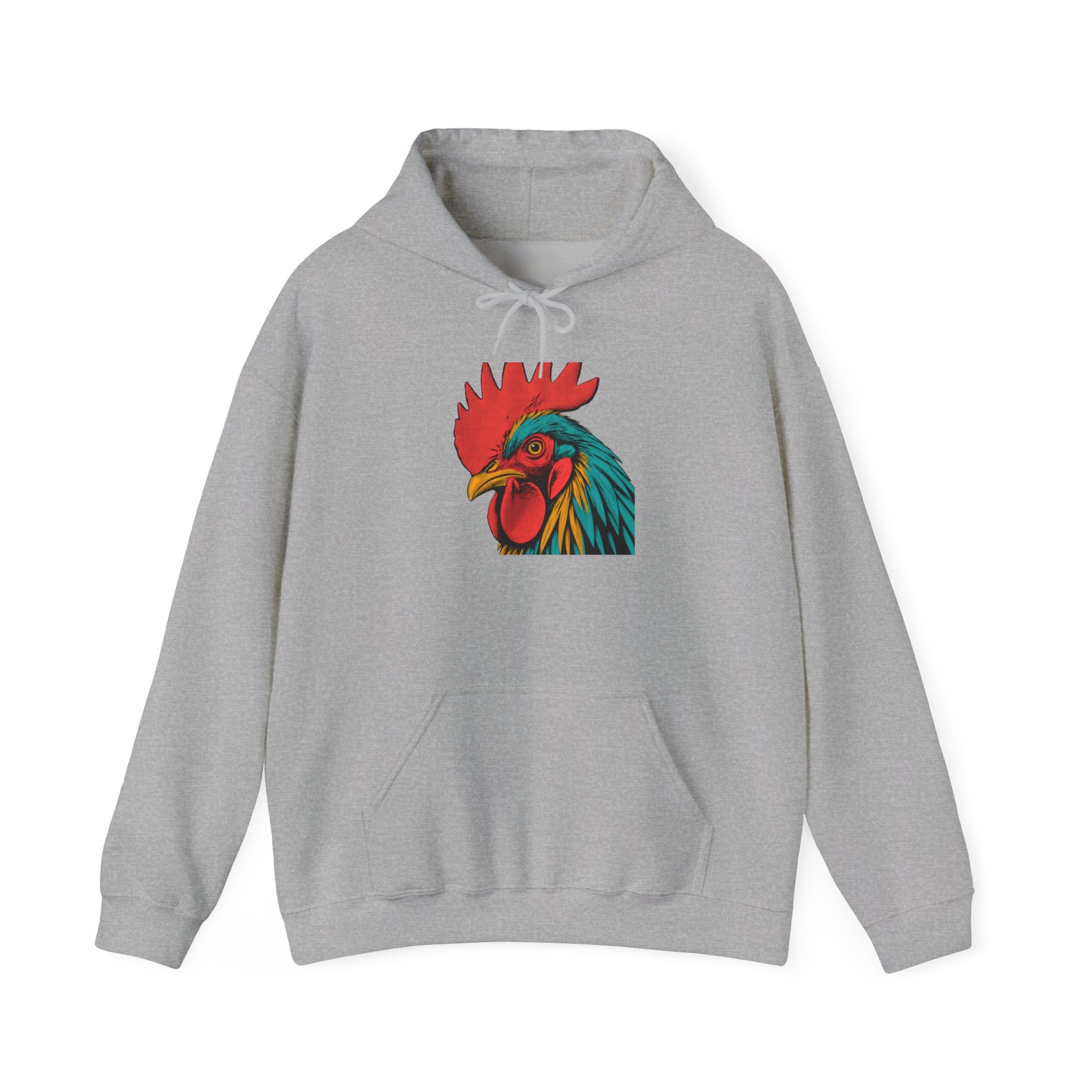 Pop Art Rooster Hoodie