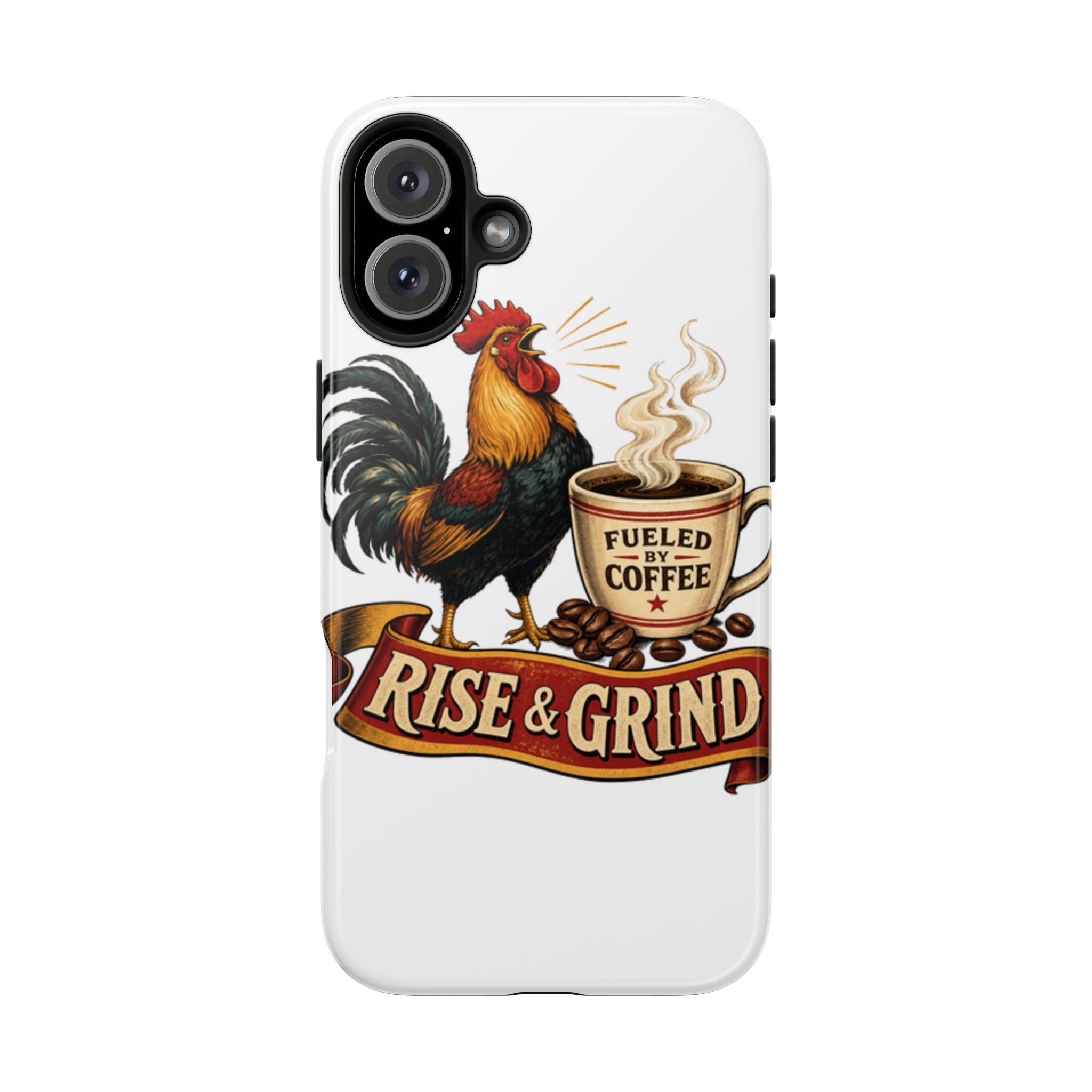 Rise & Grind Tough Phone Case