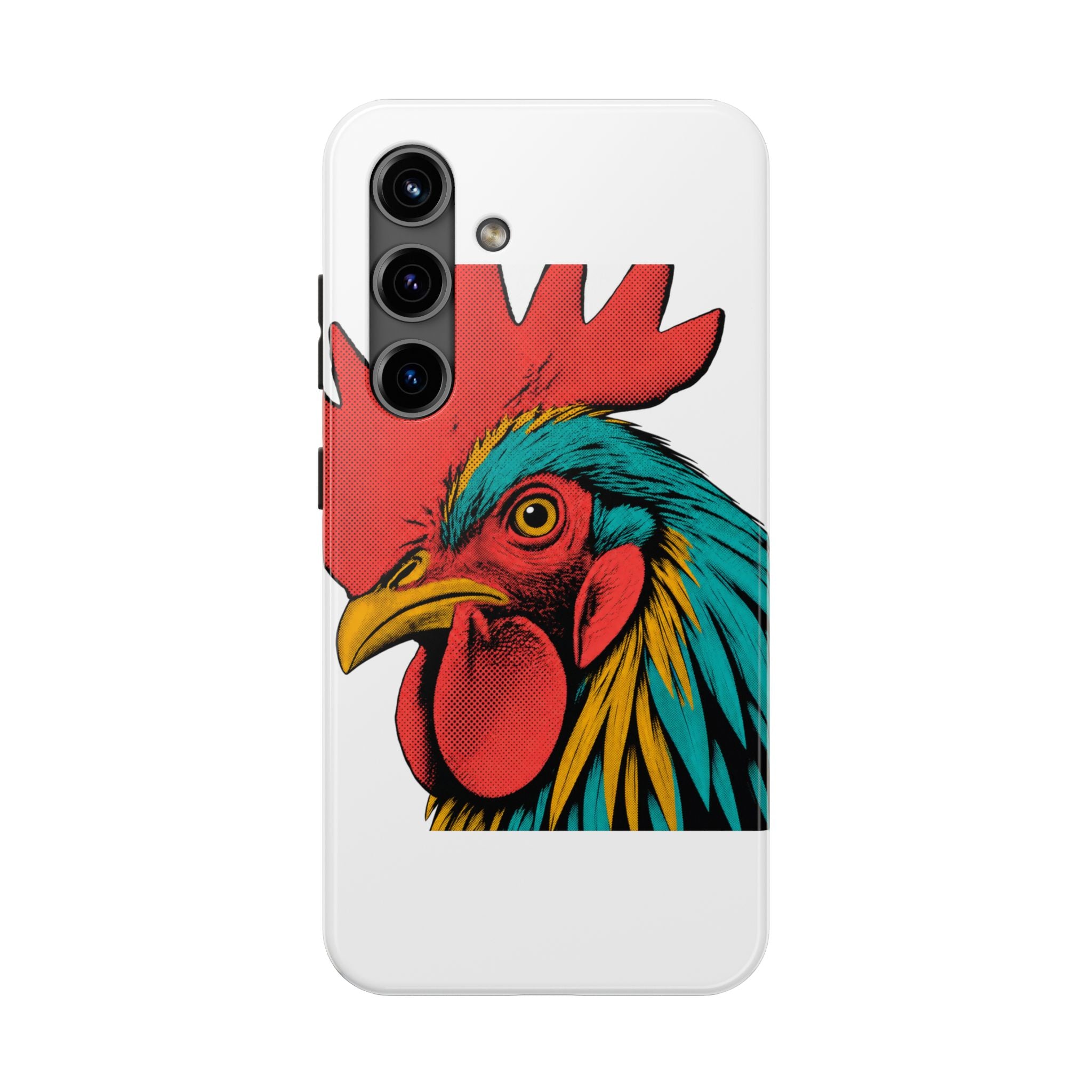 Pop Art Rooster Tough Phone Case