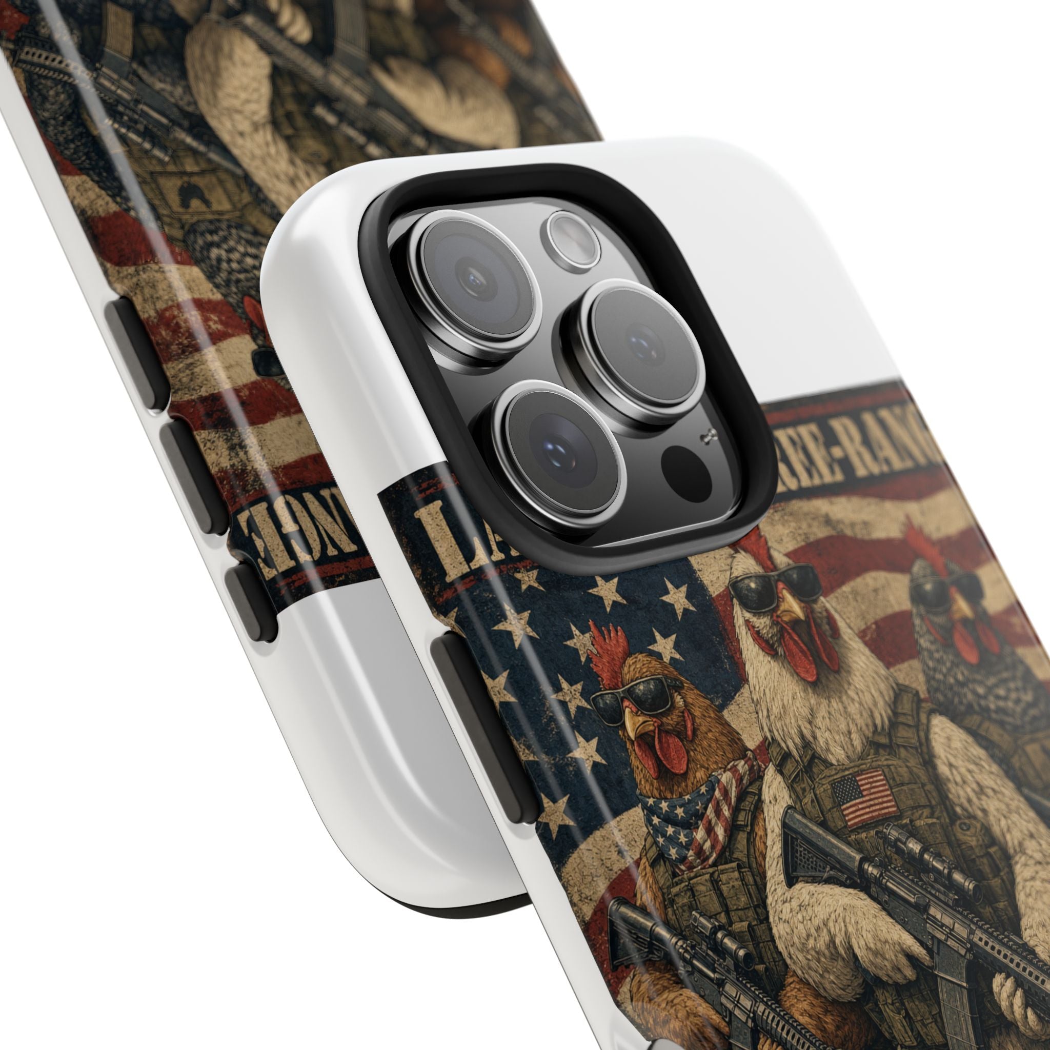 Land of the Free-Range Tough Phone Case