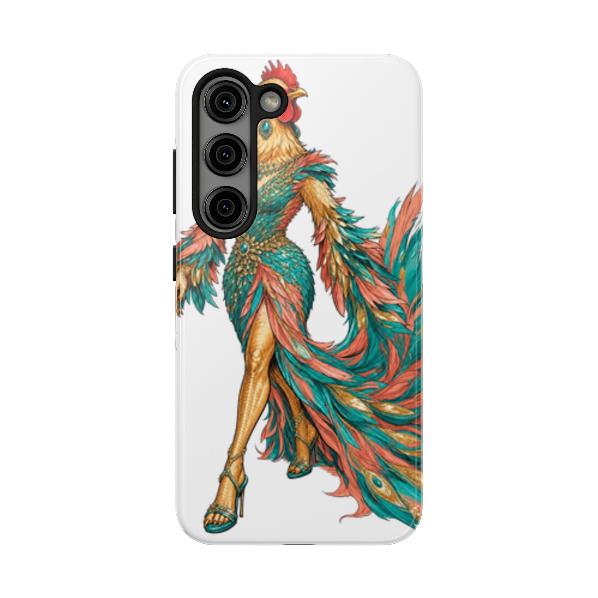 Runway Diva Hen Tough Phone Case