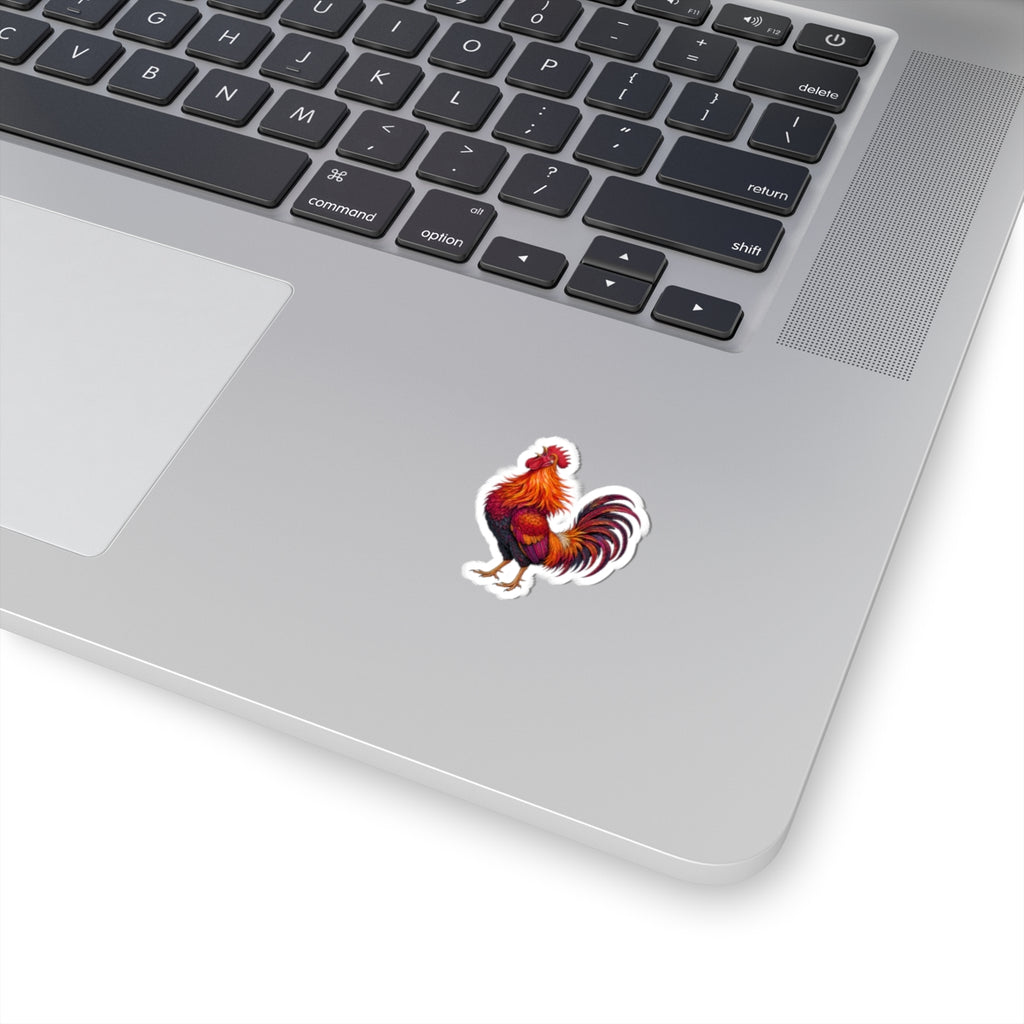 Sunrise Rooster Sticker