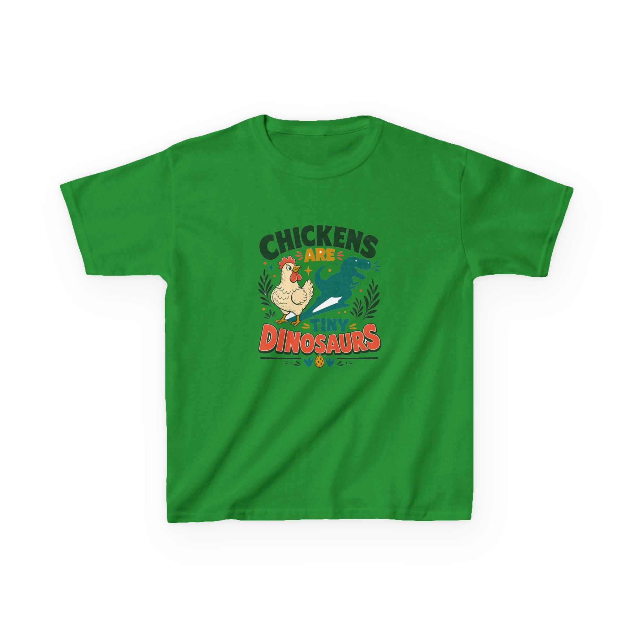 Chickens Are Tiny Dinosaurs Kids Tee