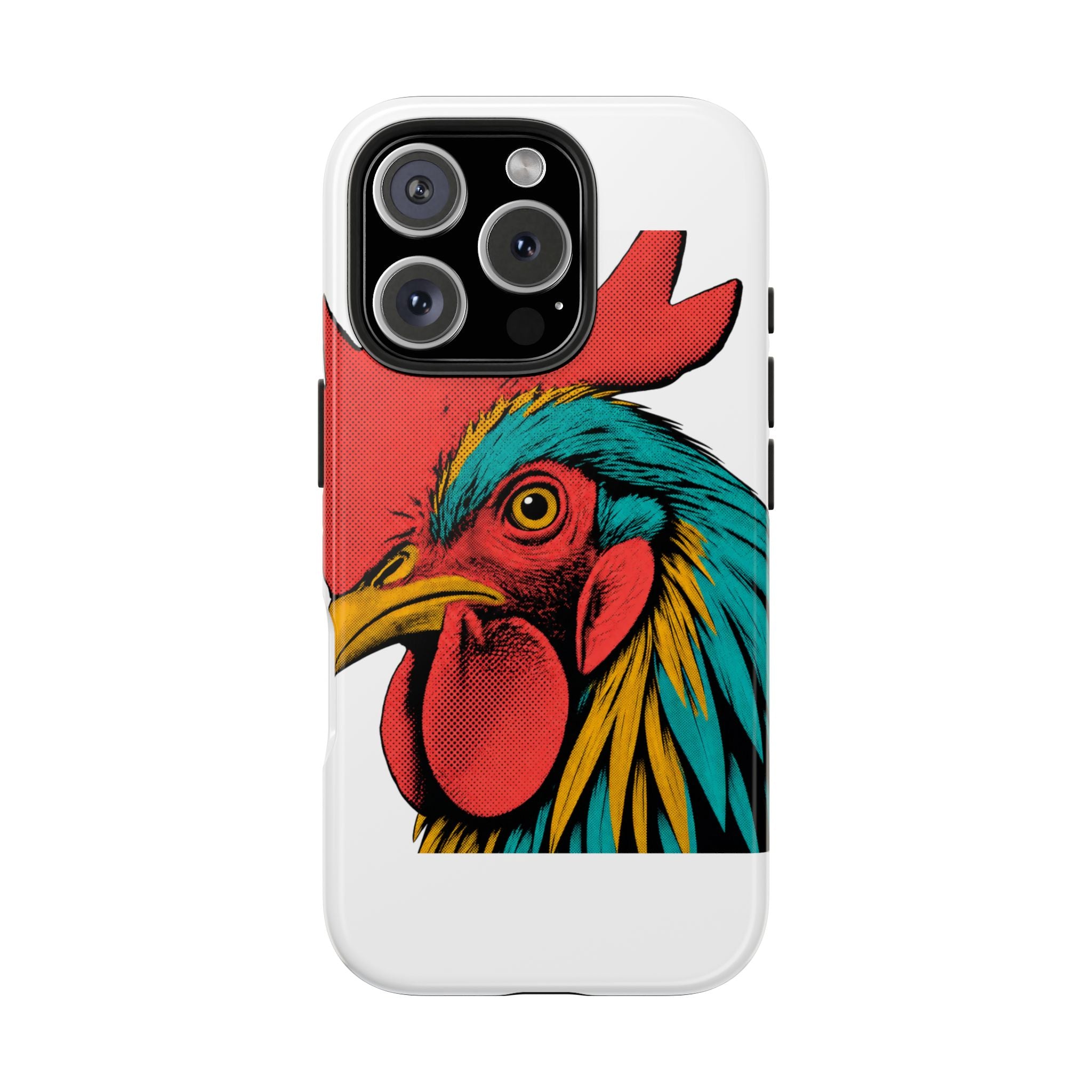 Pop Art Rooster Tough Phone Case
