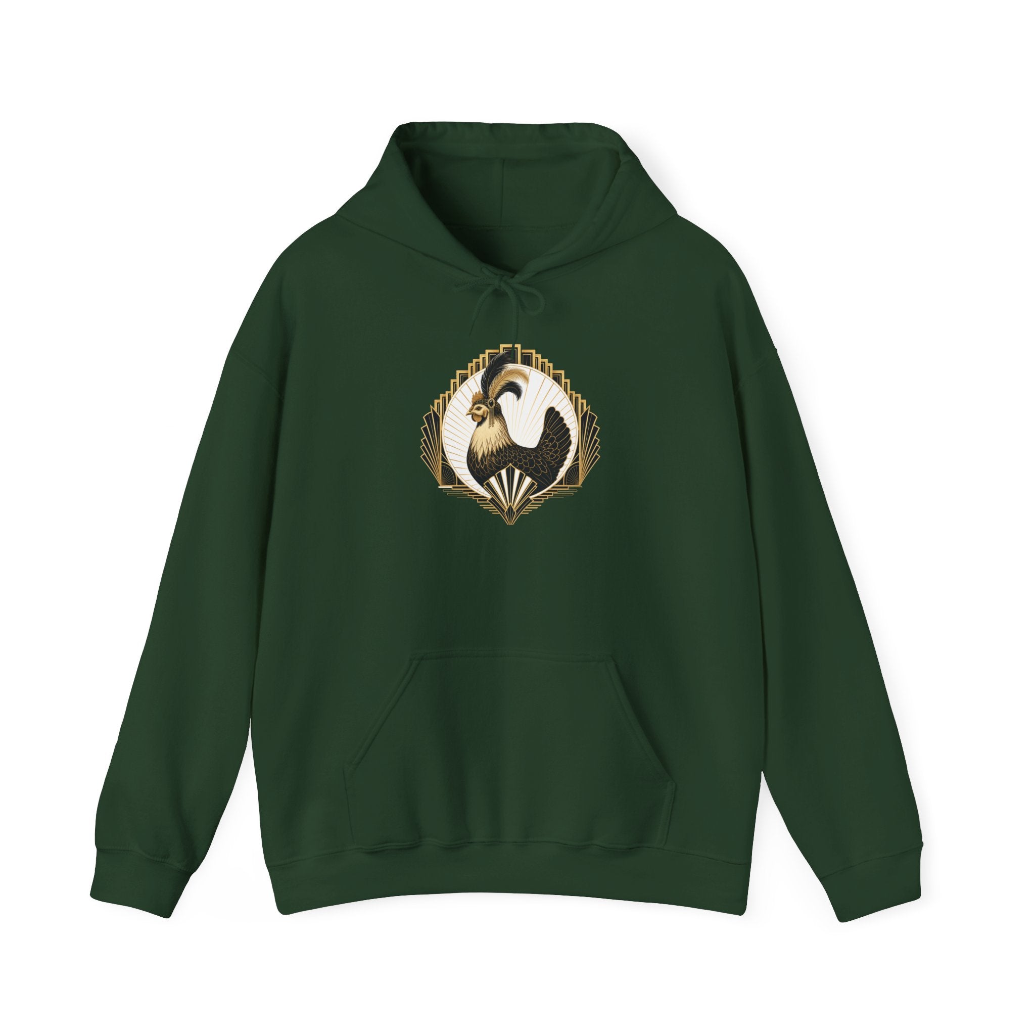 Art Deco Hen Hoodie
