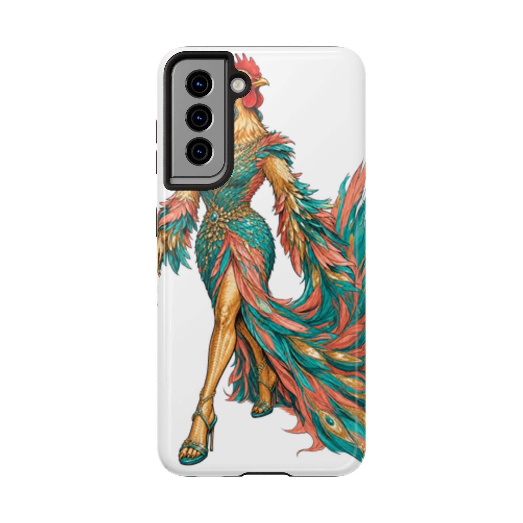 Runway Diva Hen Tough Phone Case