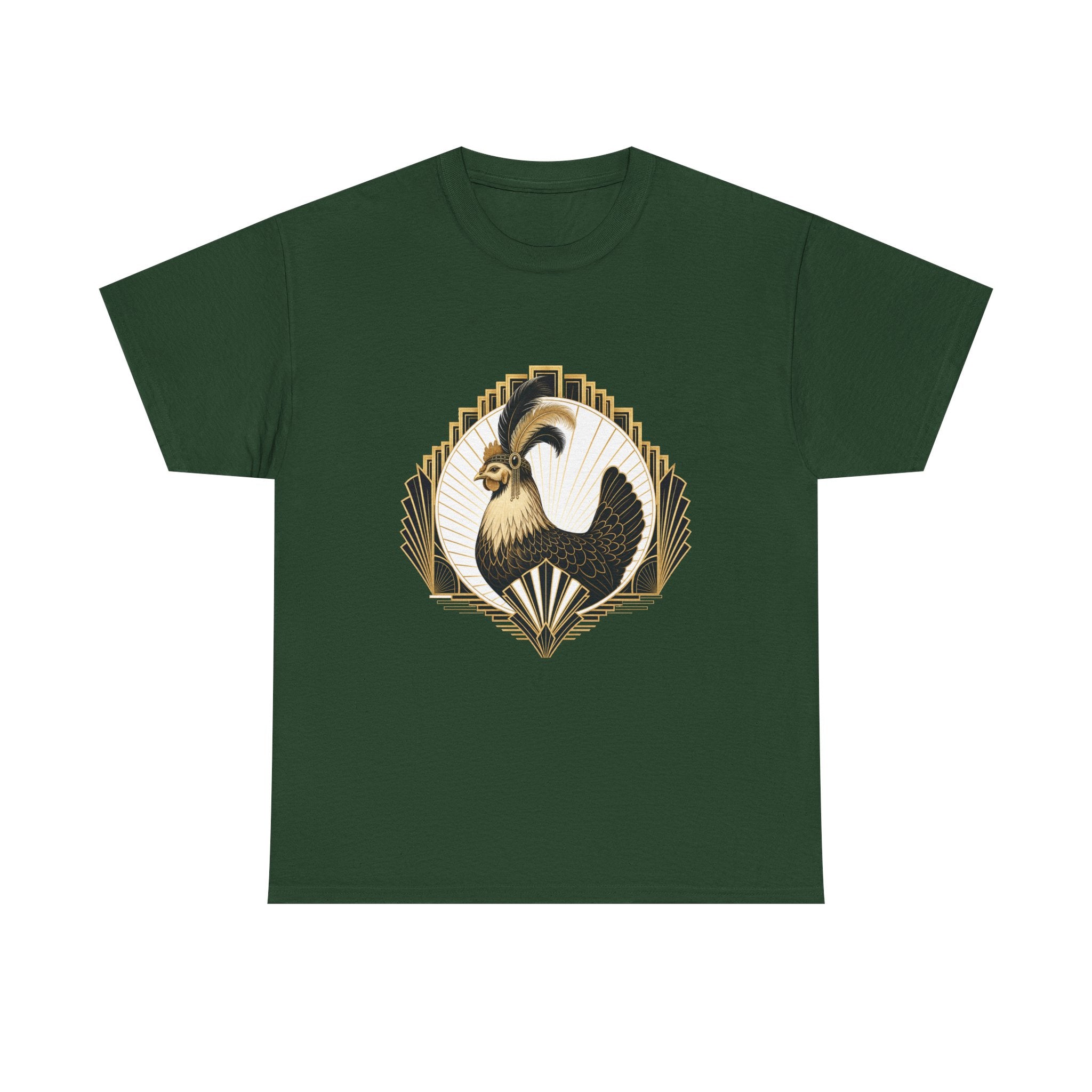 Art Deco Hen Tee