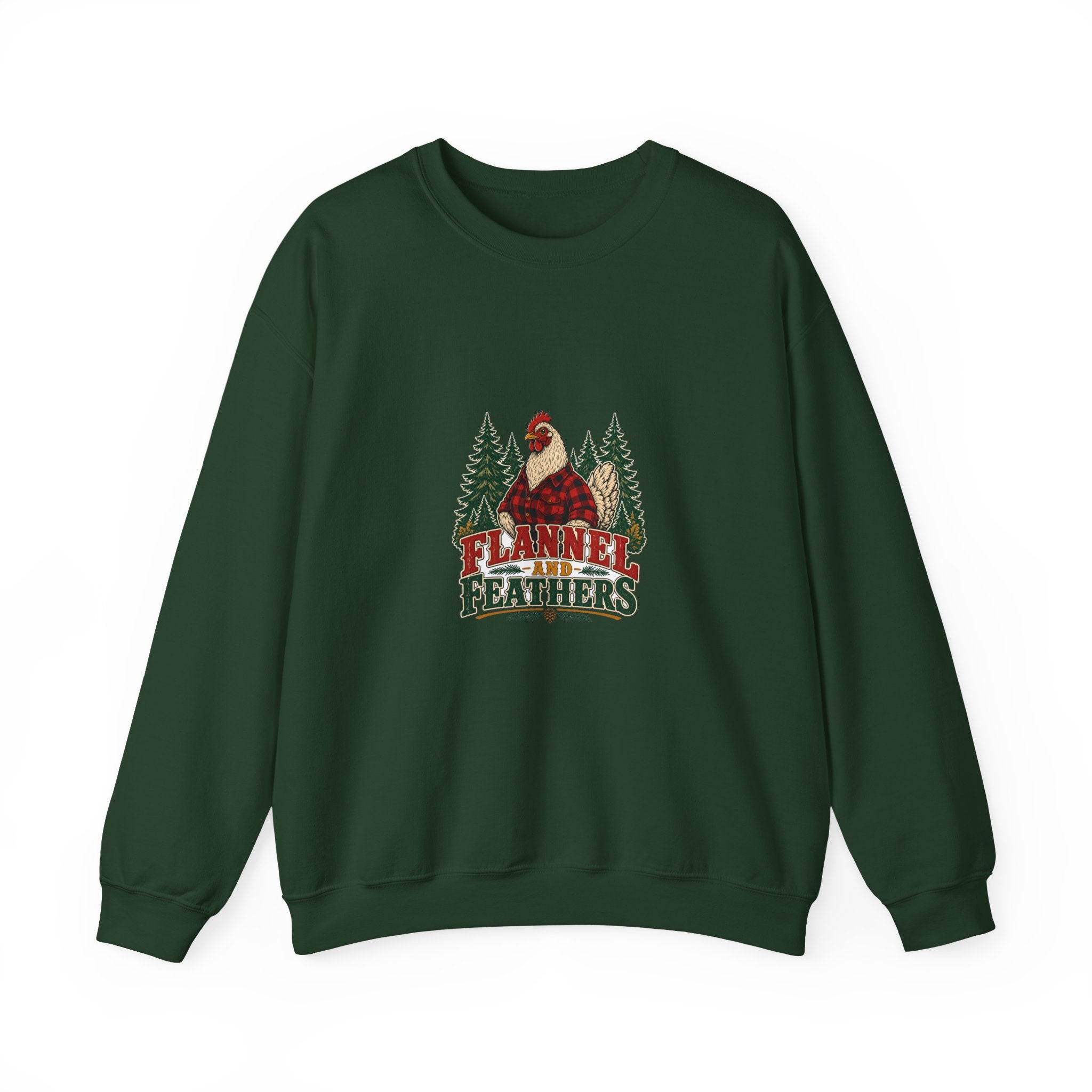 Flannel & Feathers Crewneck Sweatshirt