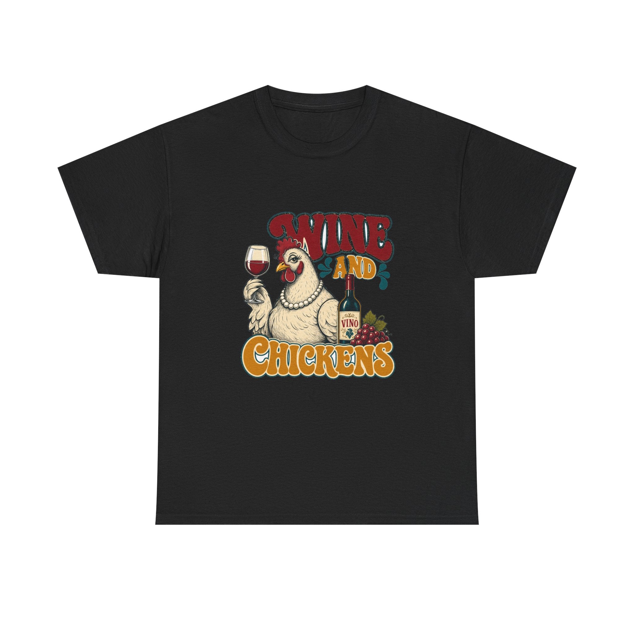 Wine & Chickens Tee