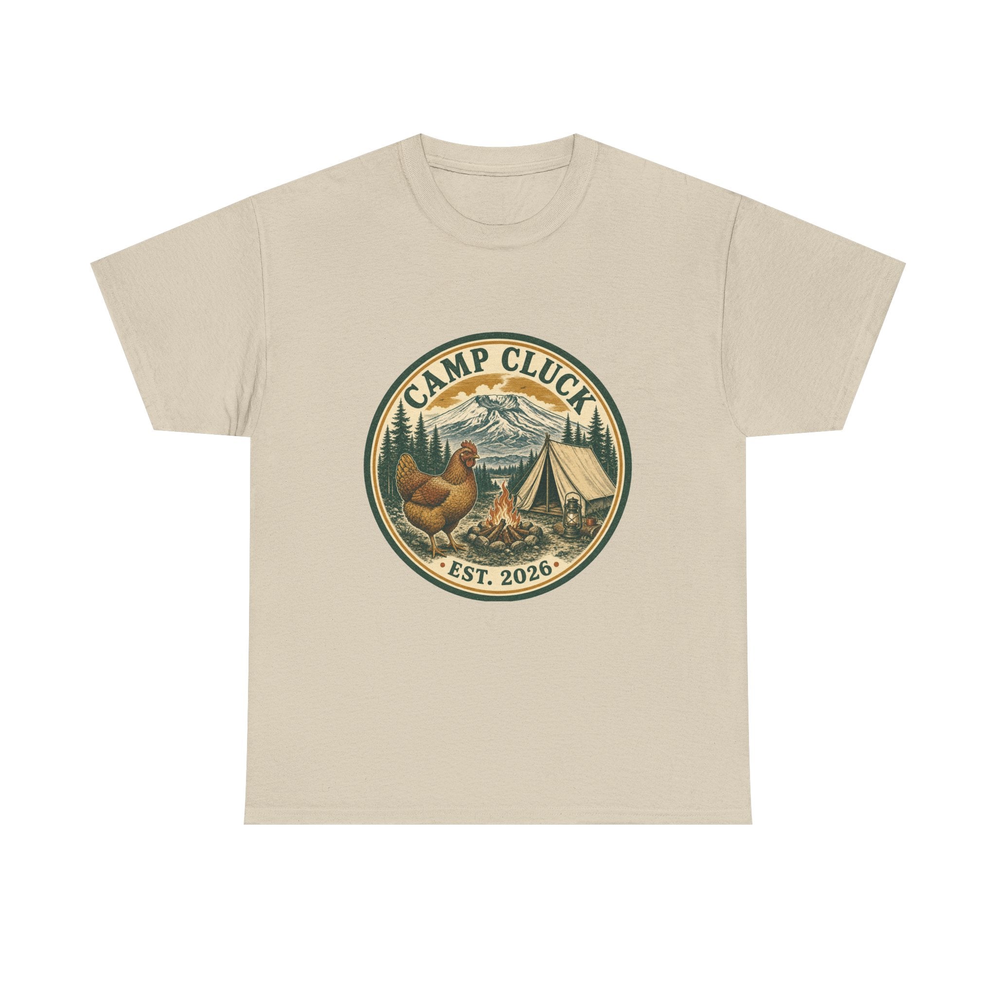 Camp Cluck Tee