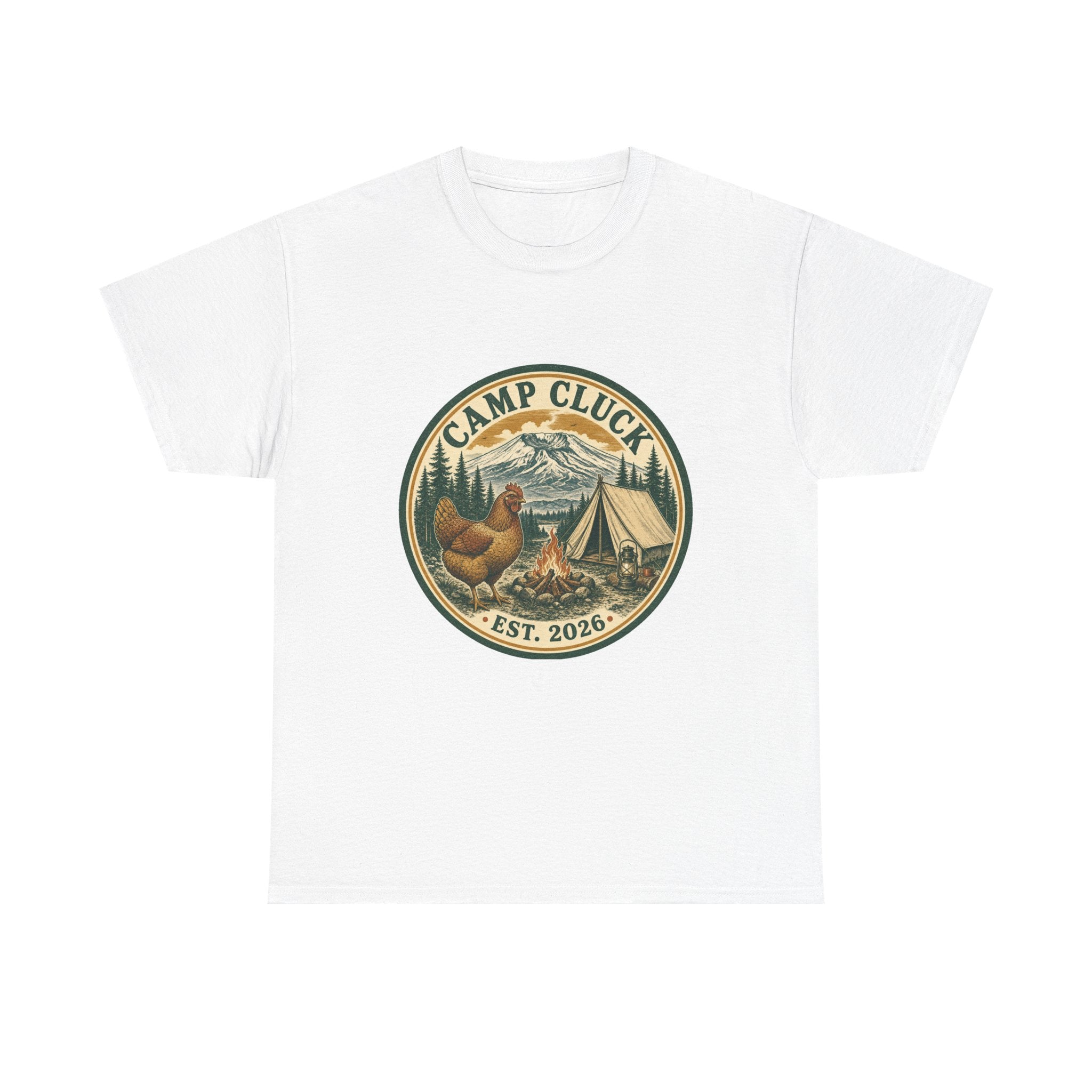 Camp Cluck Tee