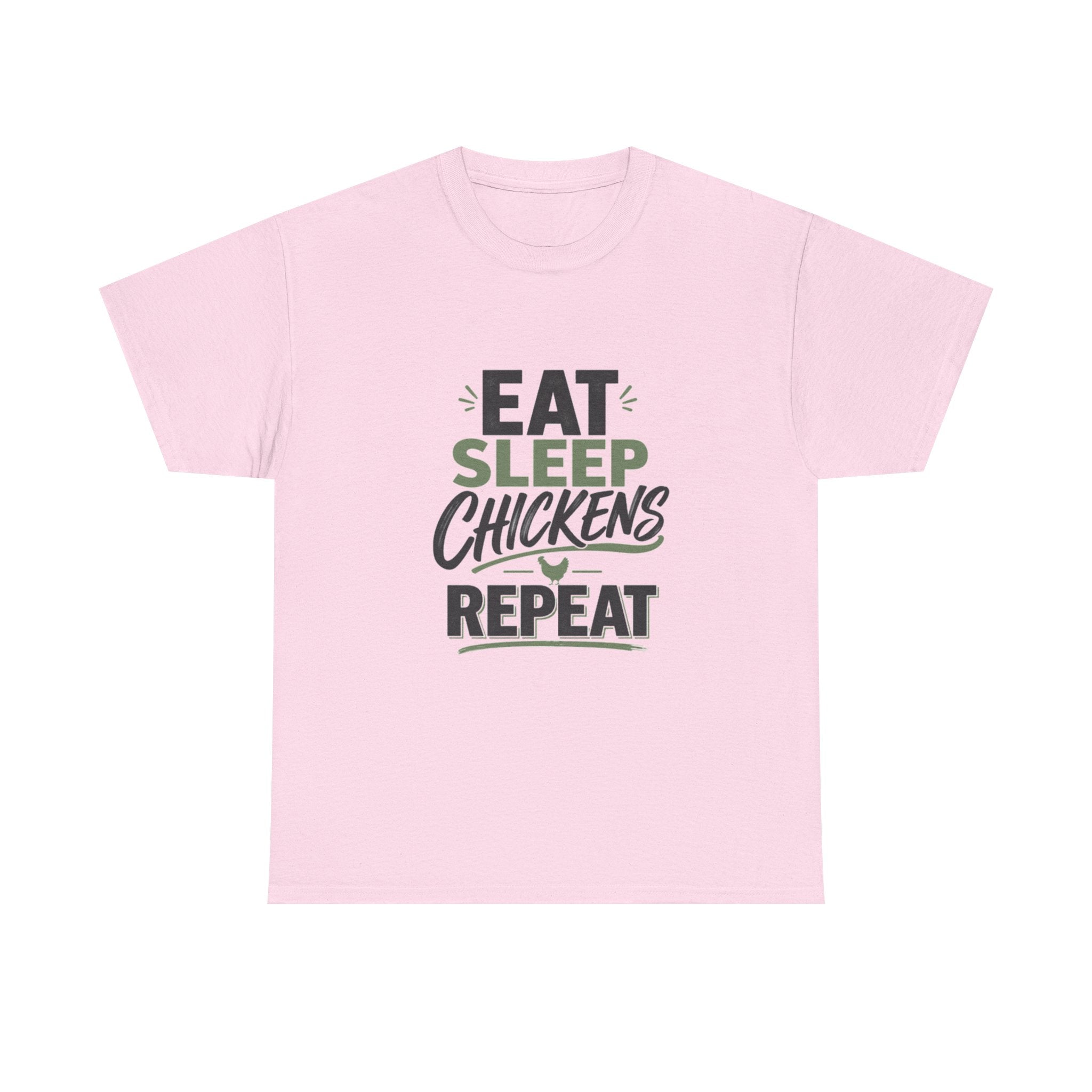 Eat Sleep Chickens Repeat Tee