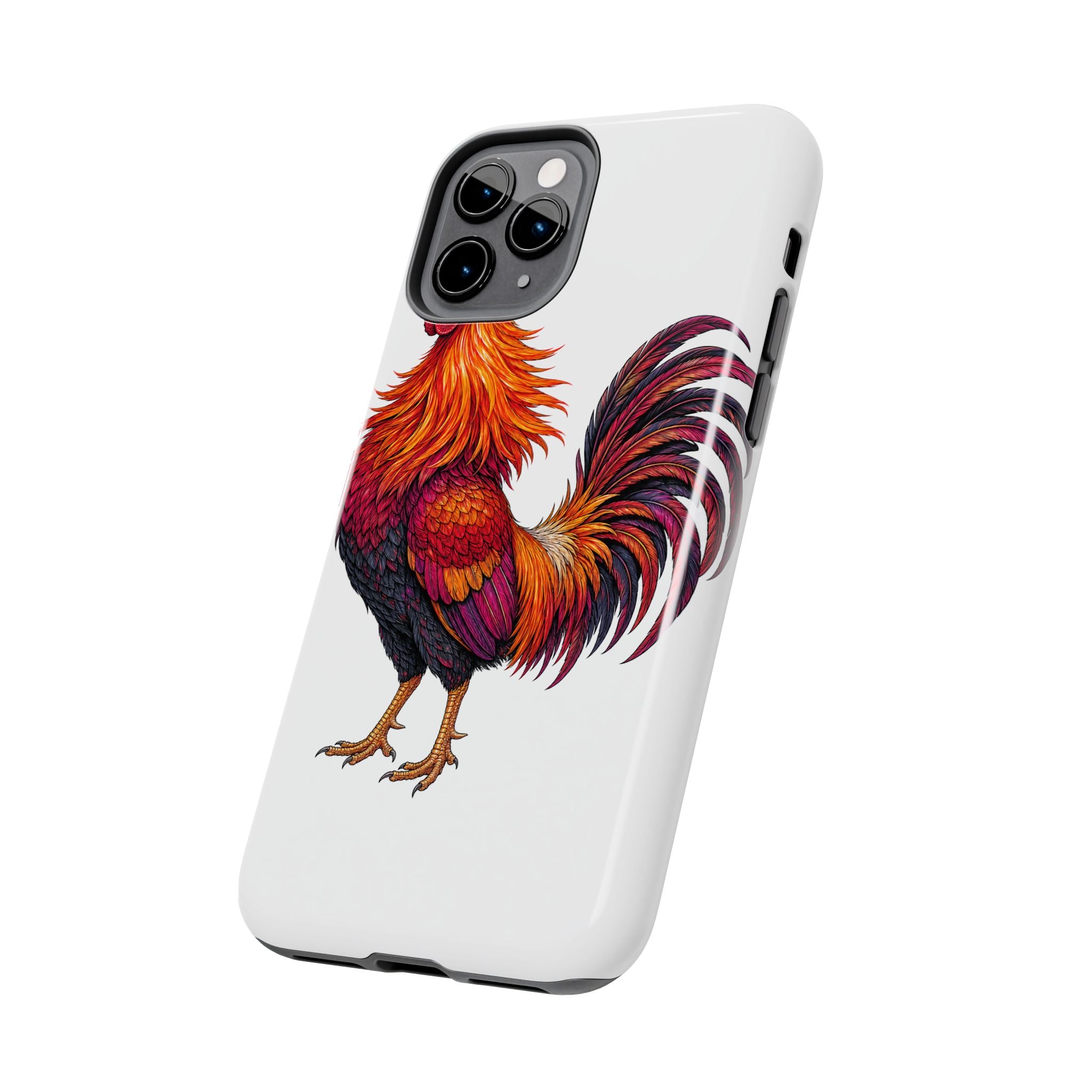 Sunrise Rooster Tough Phone Case