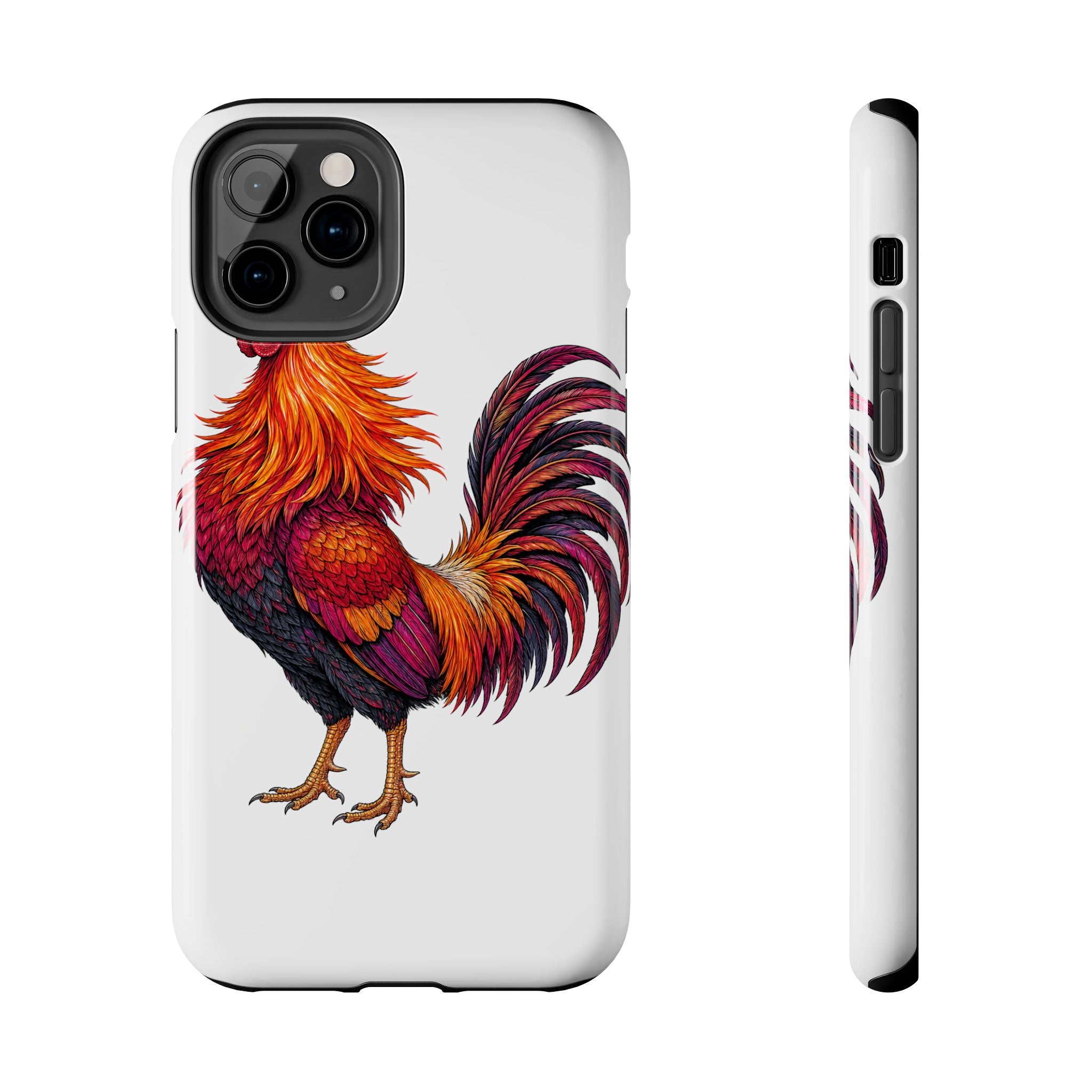 Sunrise Rooster Tough Phone Case