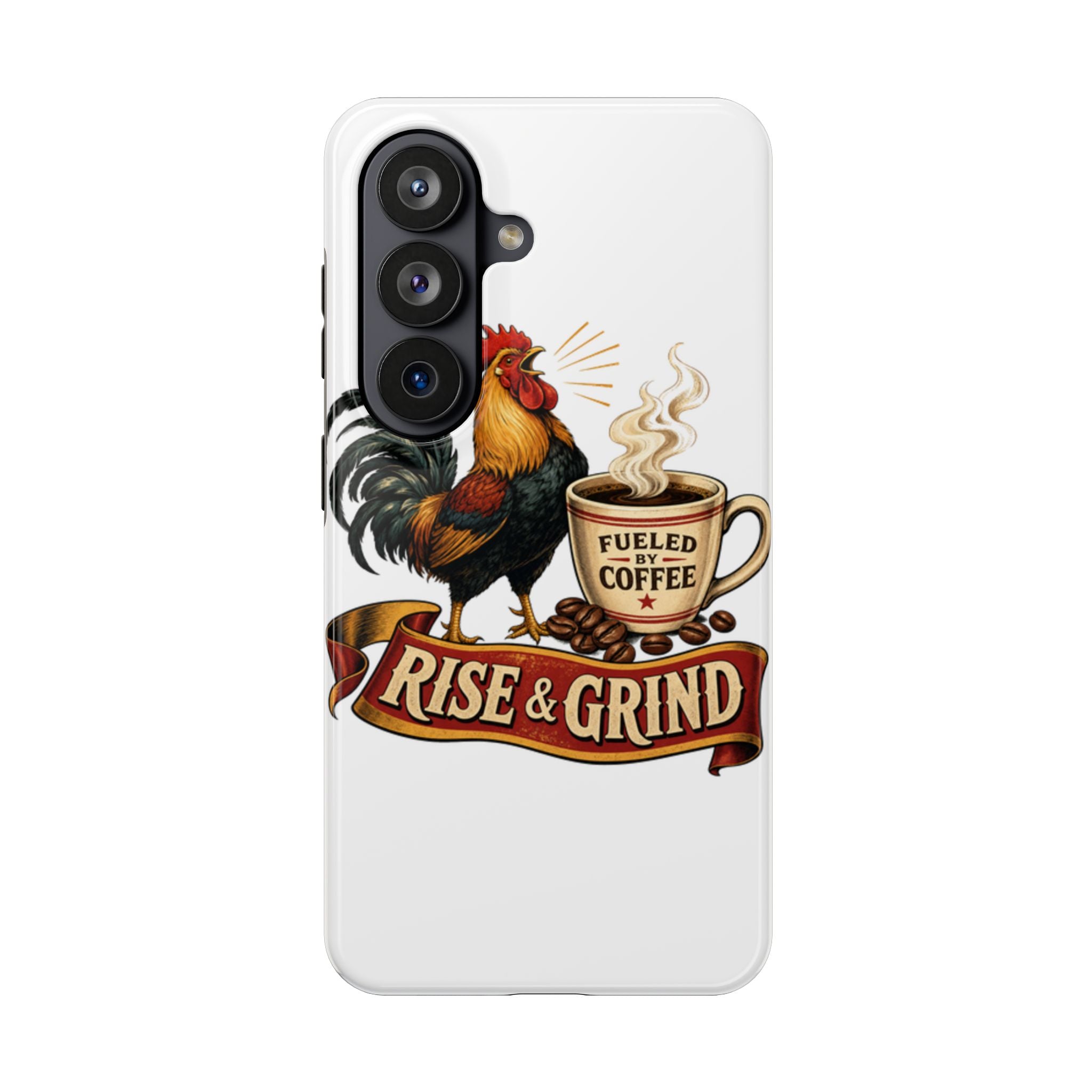 Rise & Grind Tough Phone Case