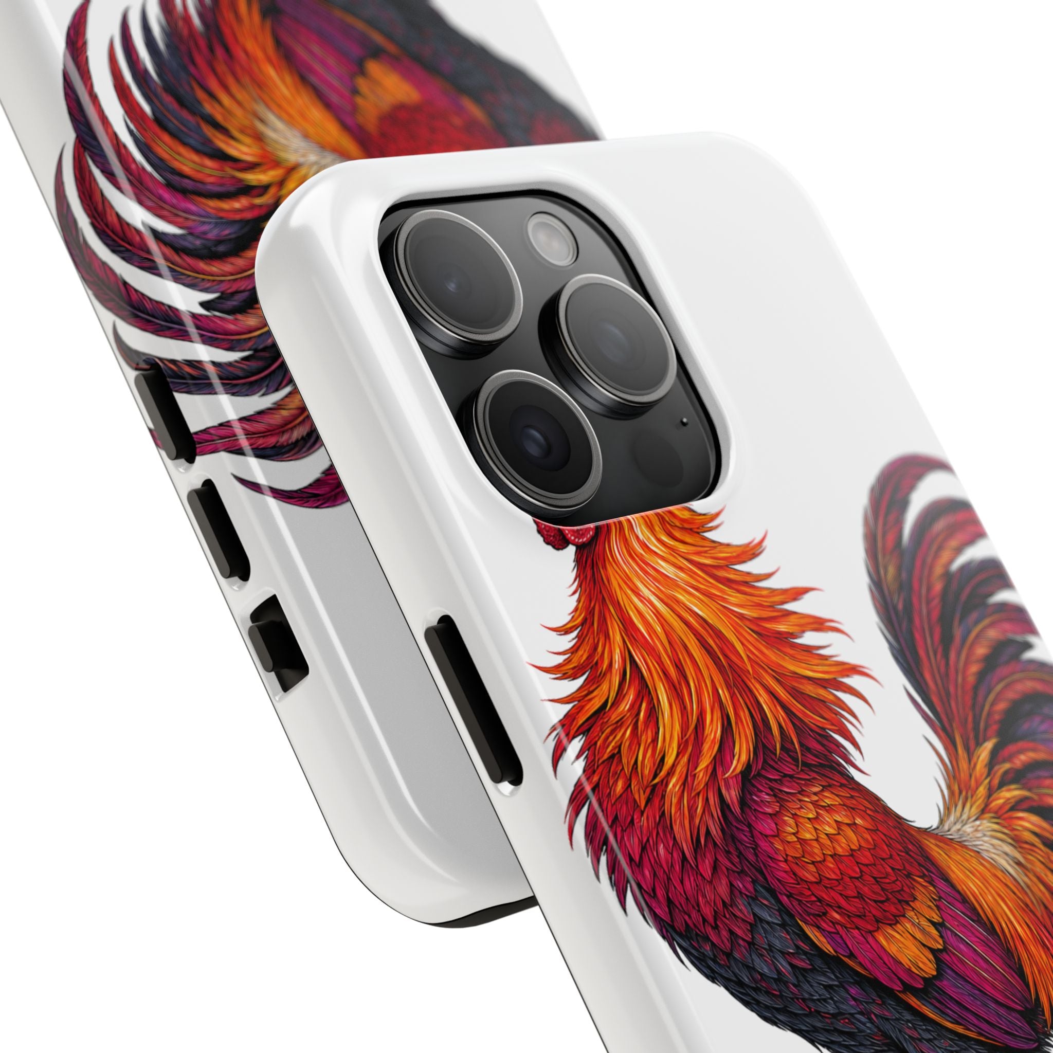 Sunrise Rooster Tough Phone Case