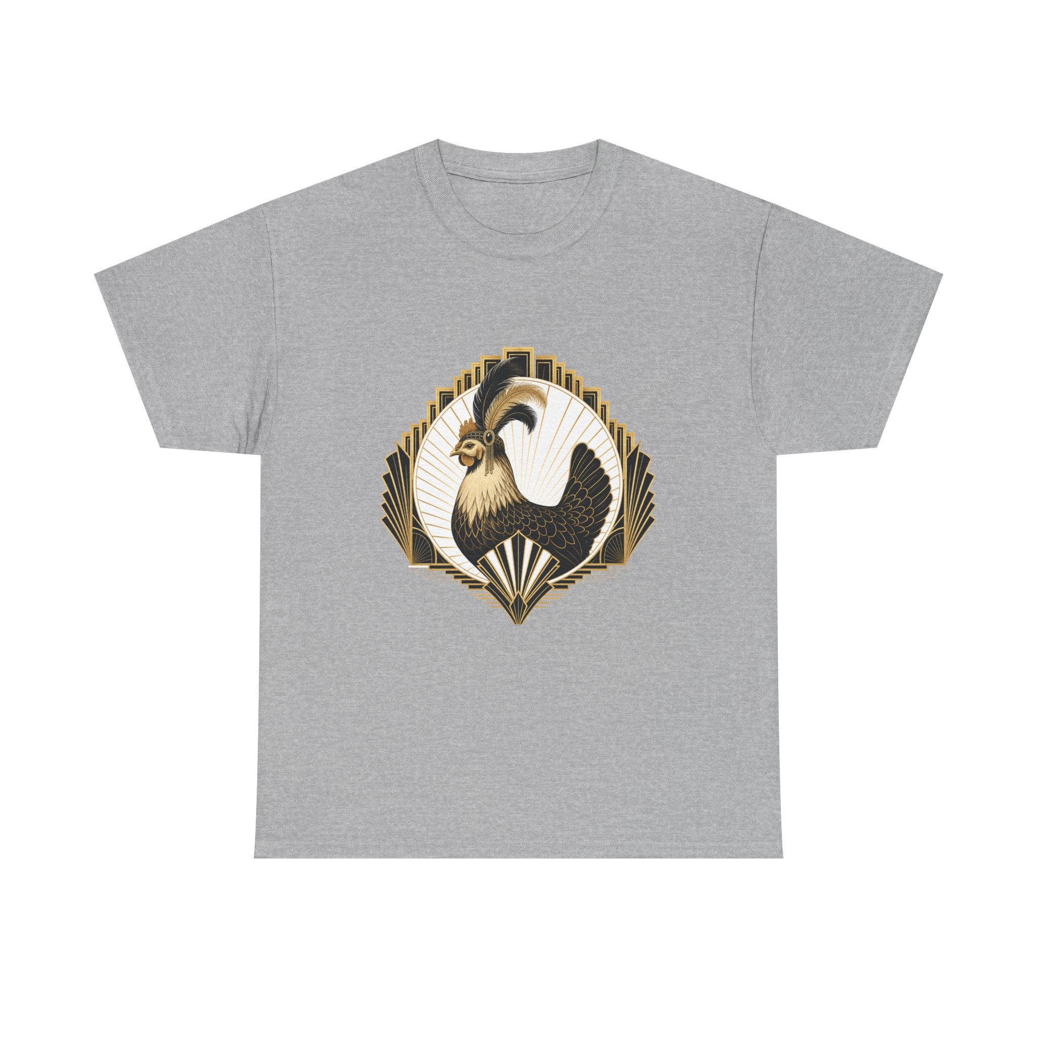 Art Deco Hen Tee