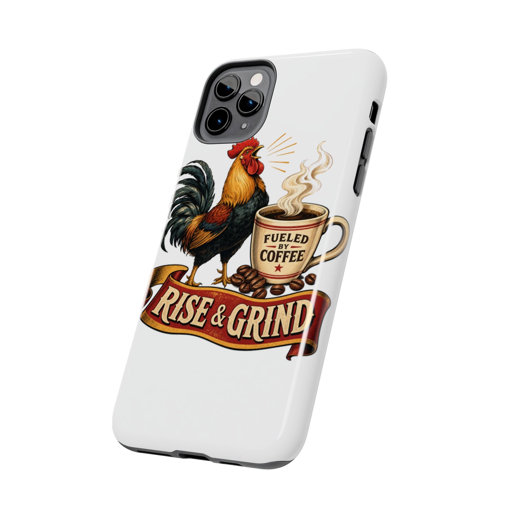 Rise & Grind Tough Phone Case