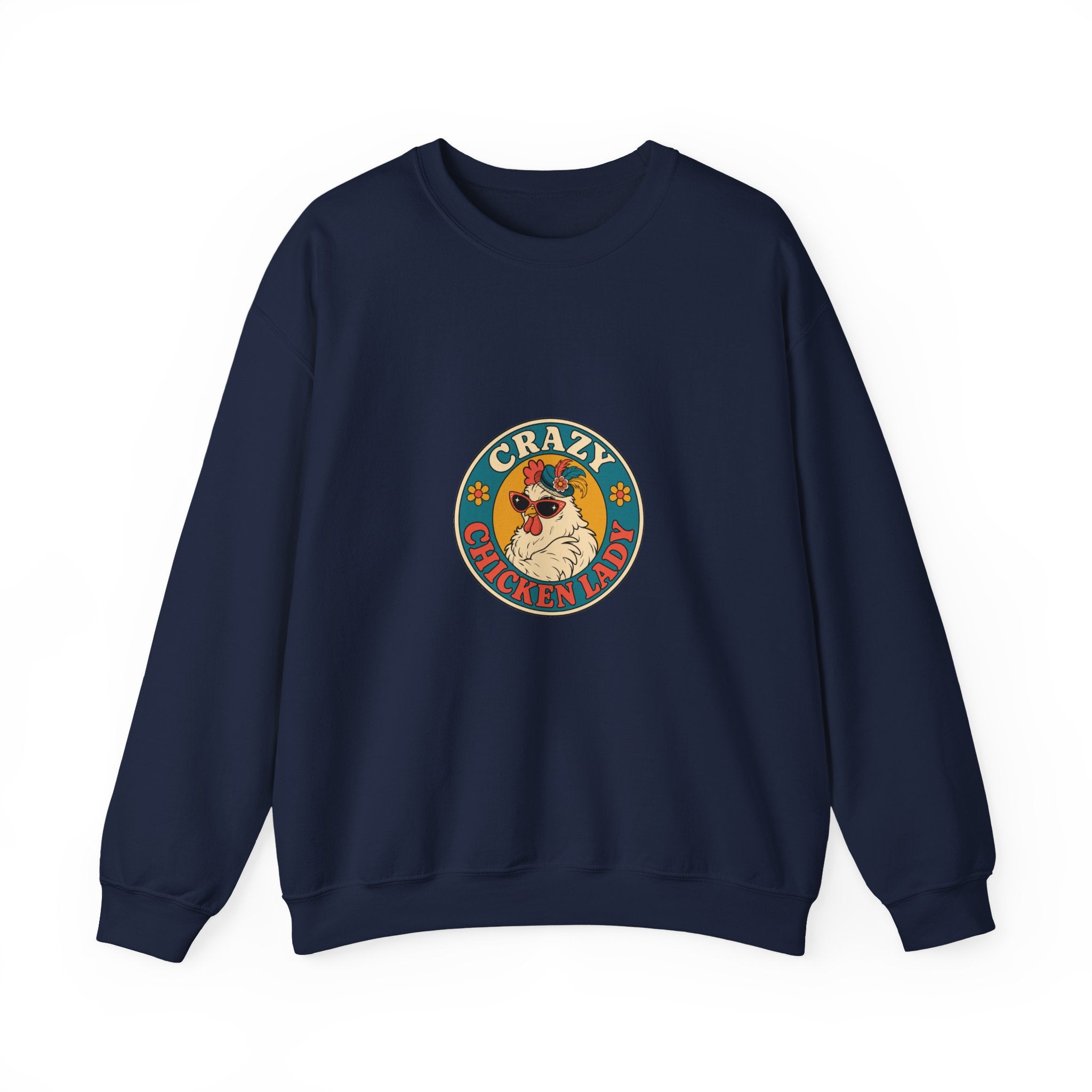 Crazy Chicken Lady Crewneck Sweatshirt