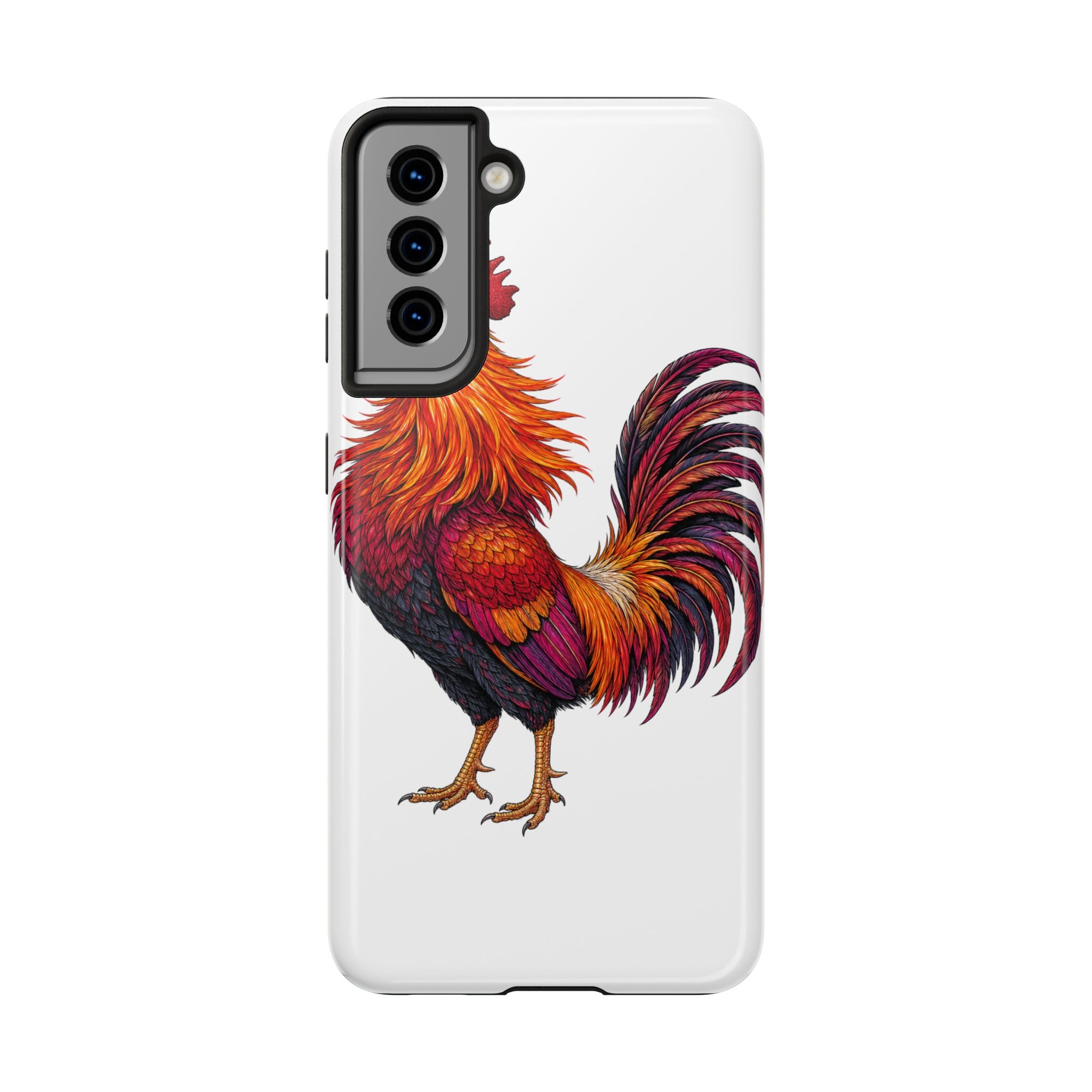 Sunrise Rooster Tough Phone Case