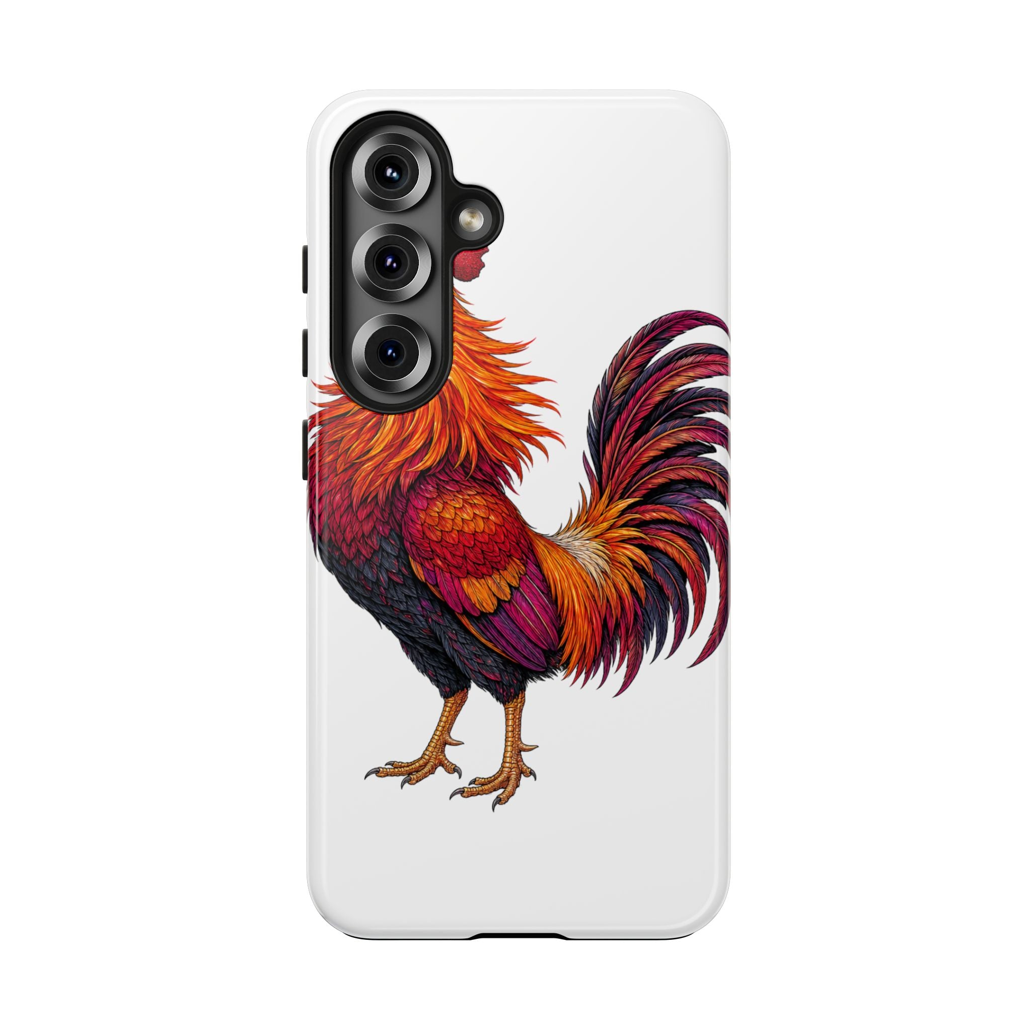 Sunrise Rooster Tough Phone Case