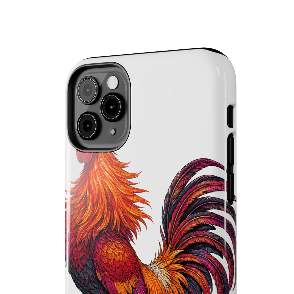 Sunrise Rooster Tough Phone Case