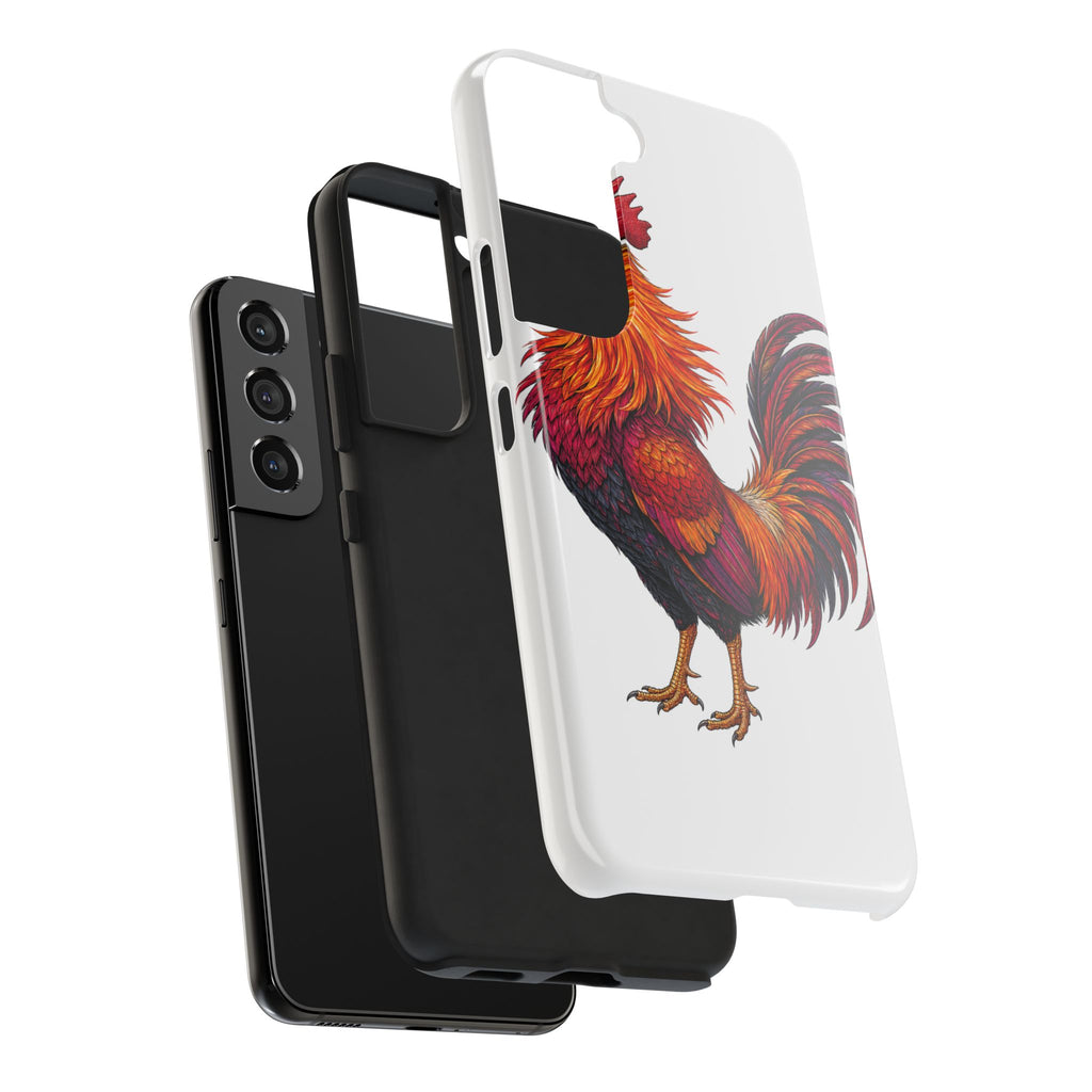 Sunrise Rooster Tough Phone Case