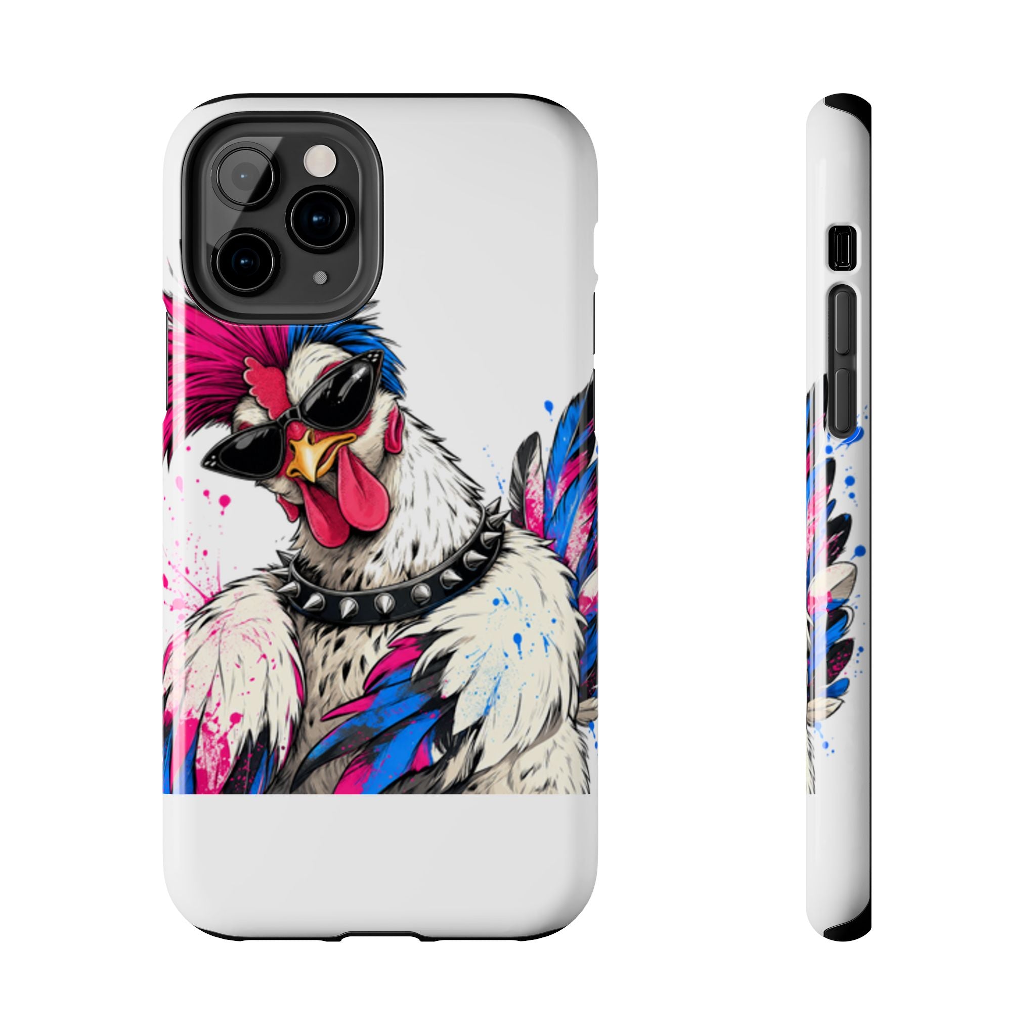 Punk Rockstar Hen Tough Phone Case