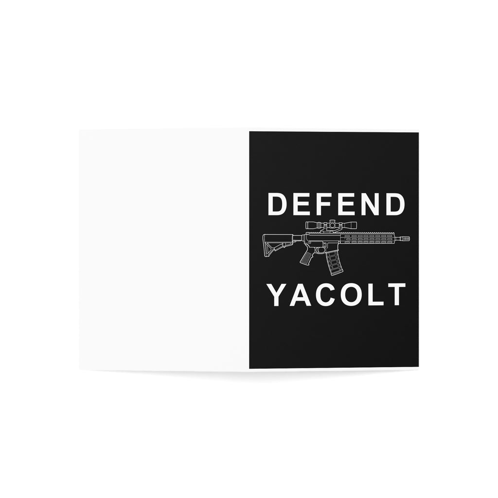 Defend Yacolt AR-15 Greeting Card