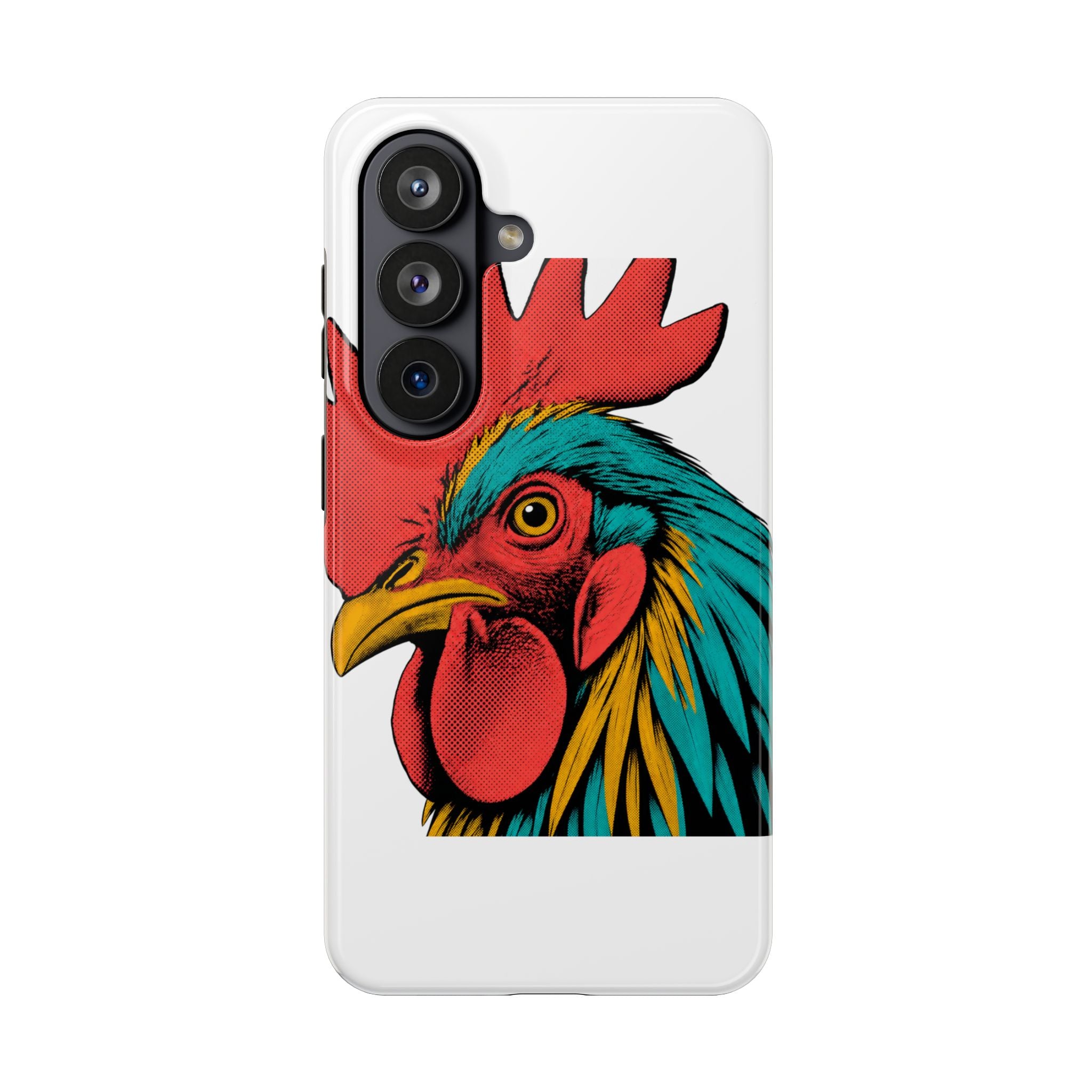 Pop Art Rooster Tough Phone Case