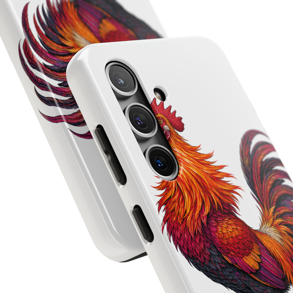 Sunrise Rooster Tough Phone Case