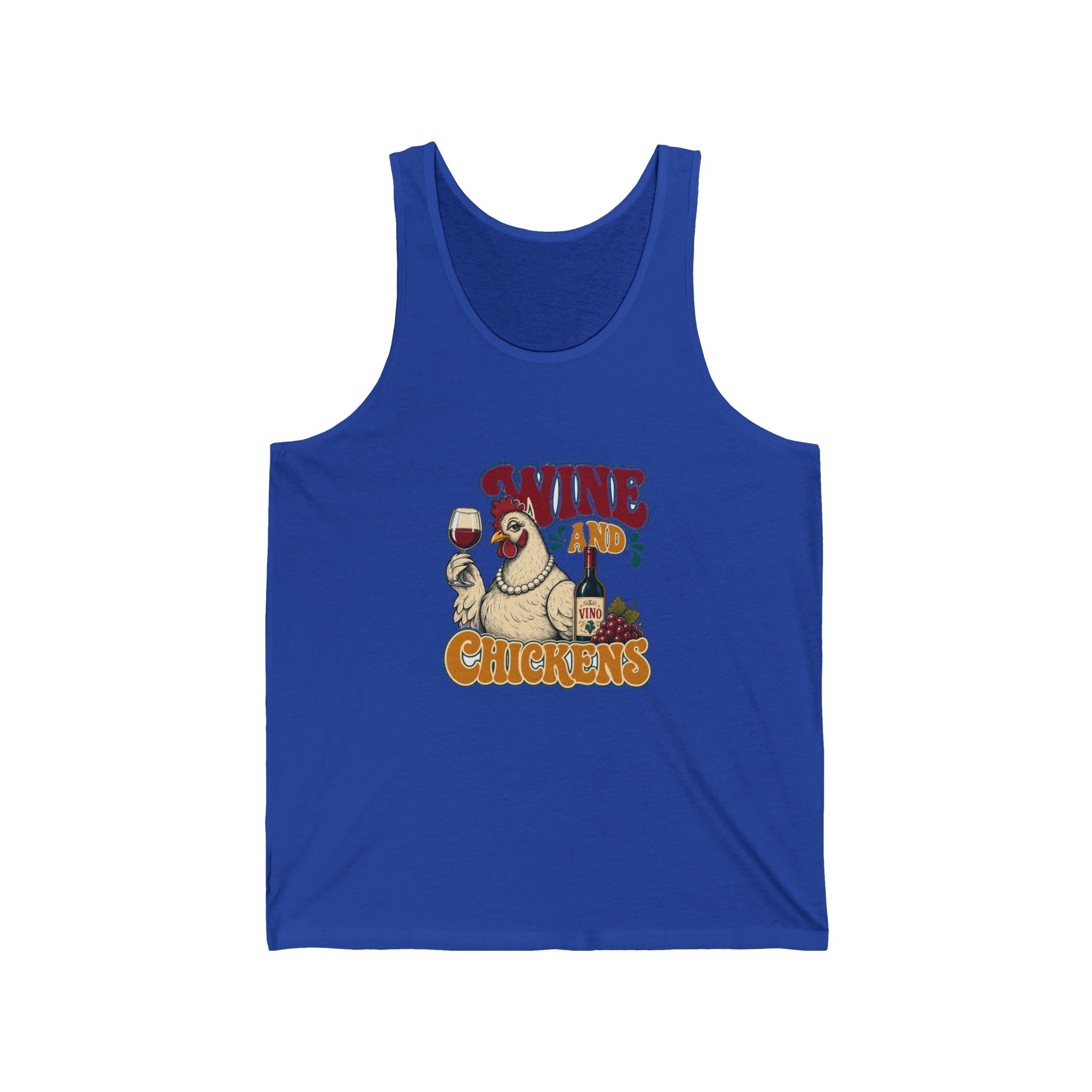 Wine & Chickens Tank Top