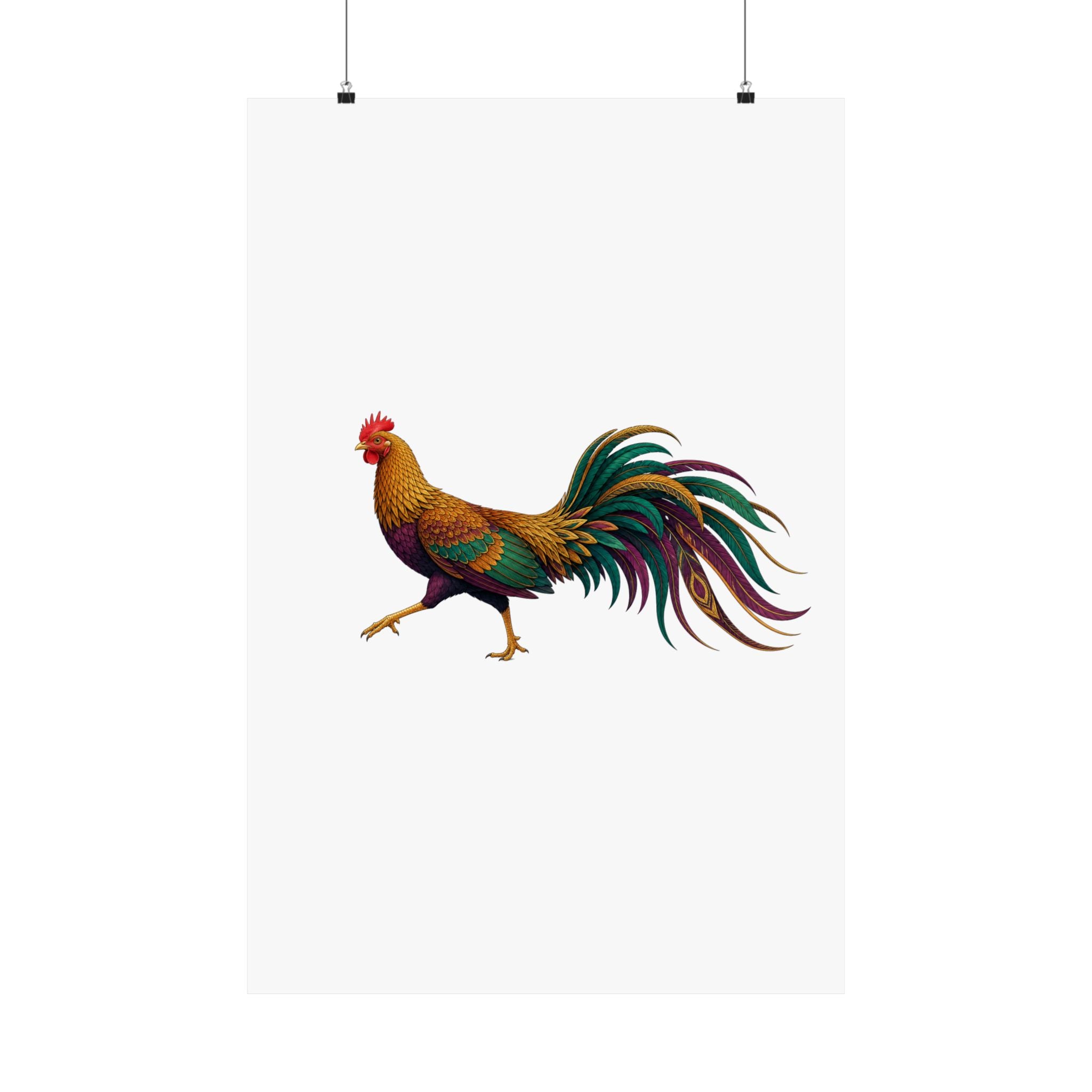 Strutting Hen Poster