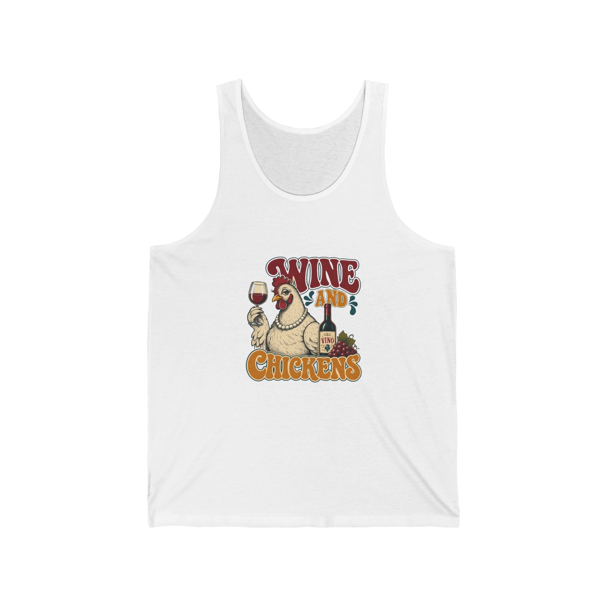 Wine & Chickens Tank Top
