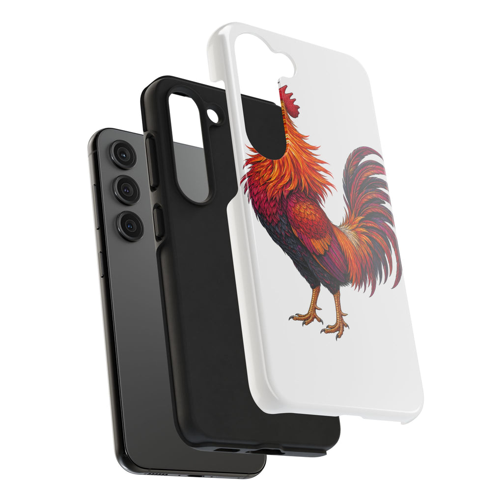 Sunrise Rooster Tough Phone Case