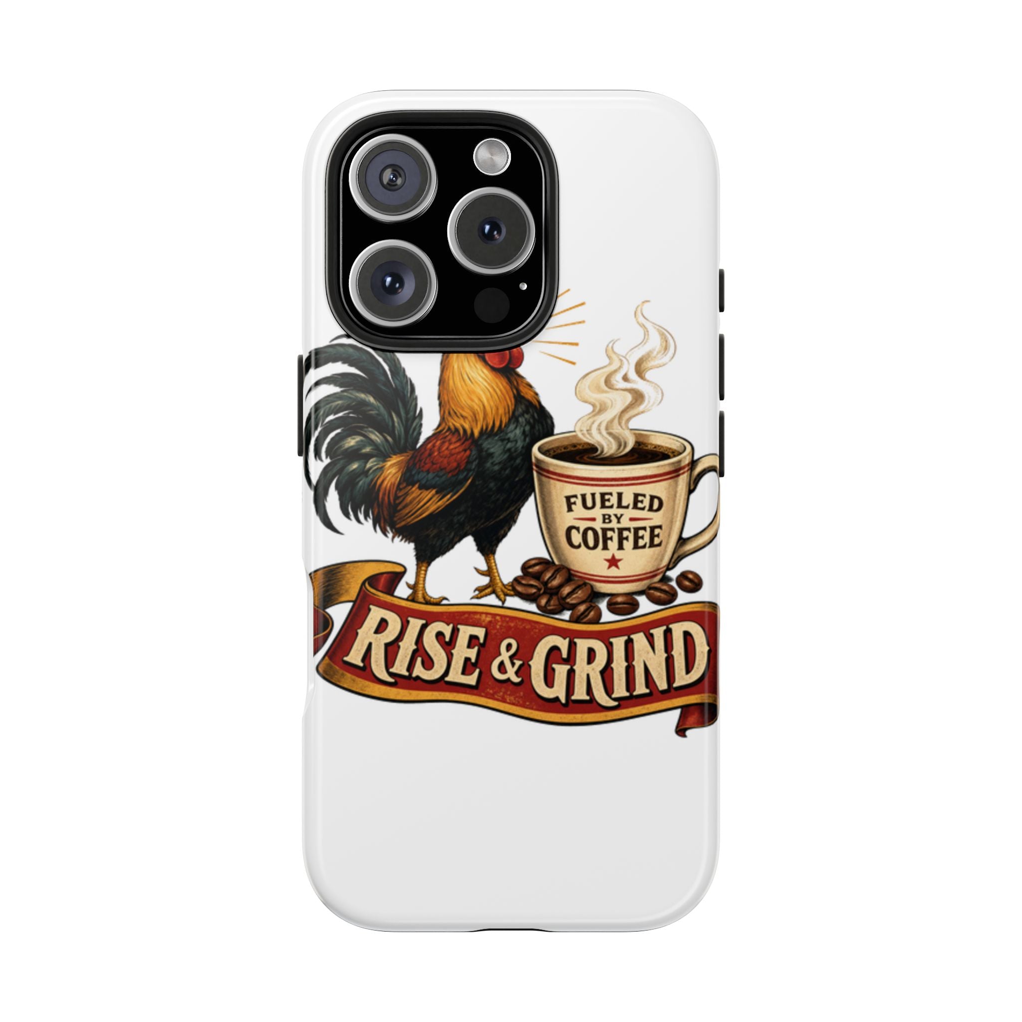 Rise & Grind Tough Phone Case