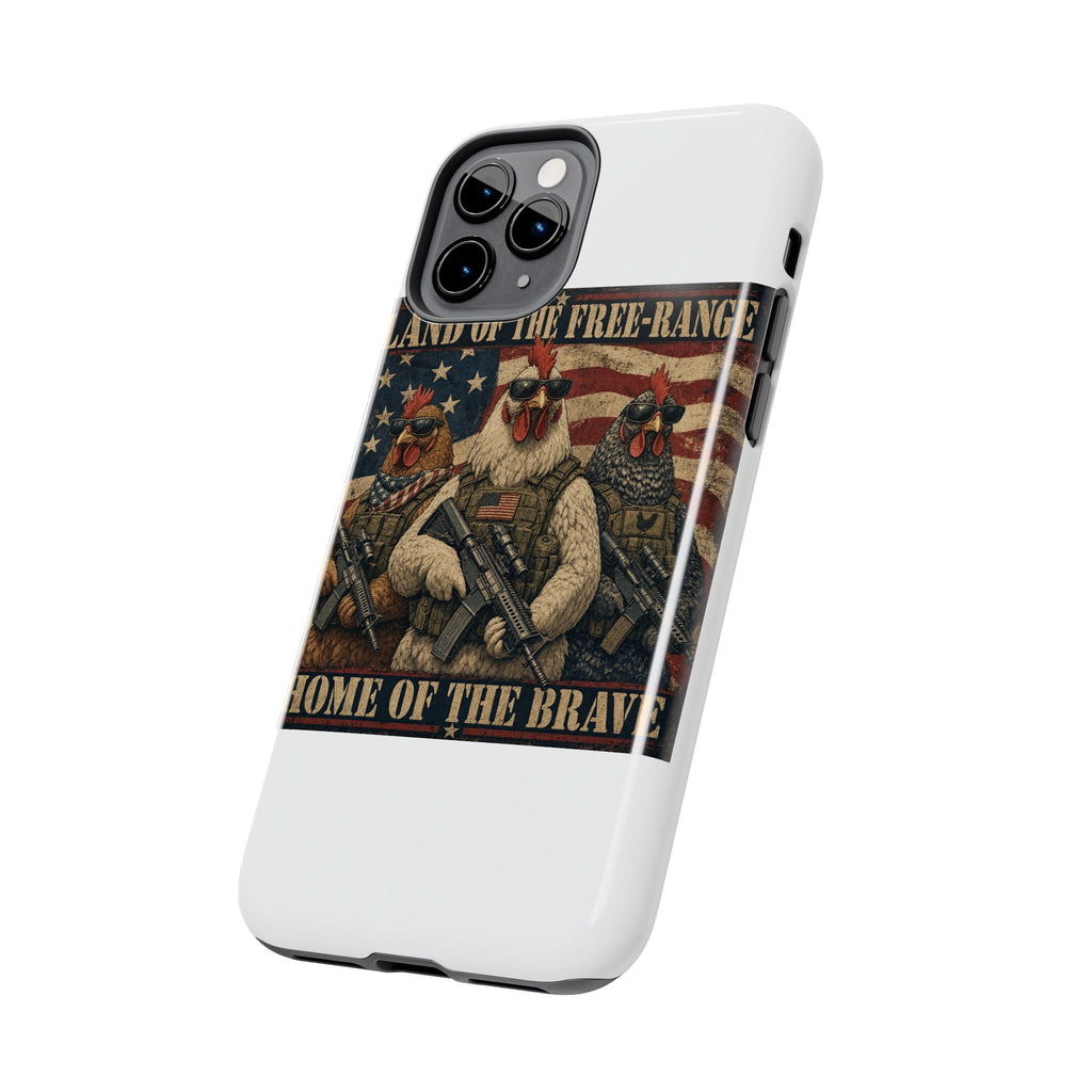 Land of the Free-Range Tough Phone Case