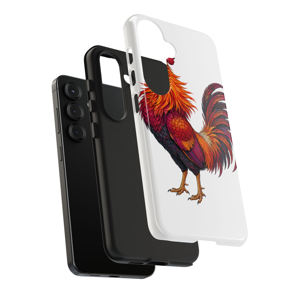 Sunrise Rooster Tough Phone Case