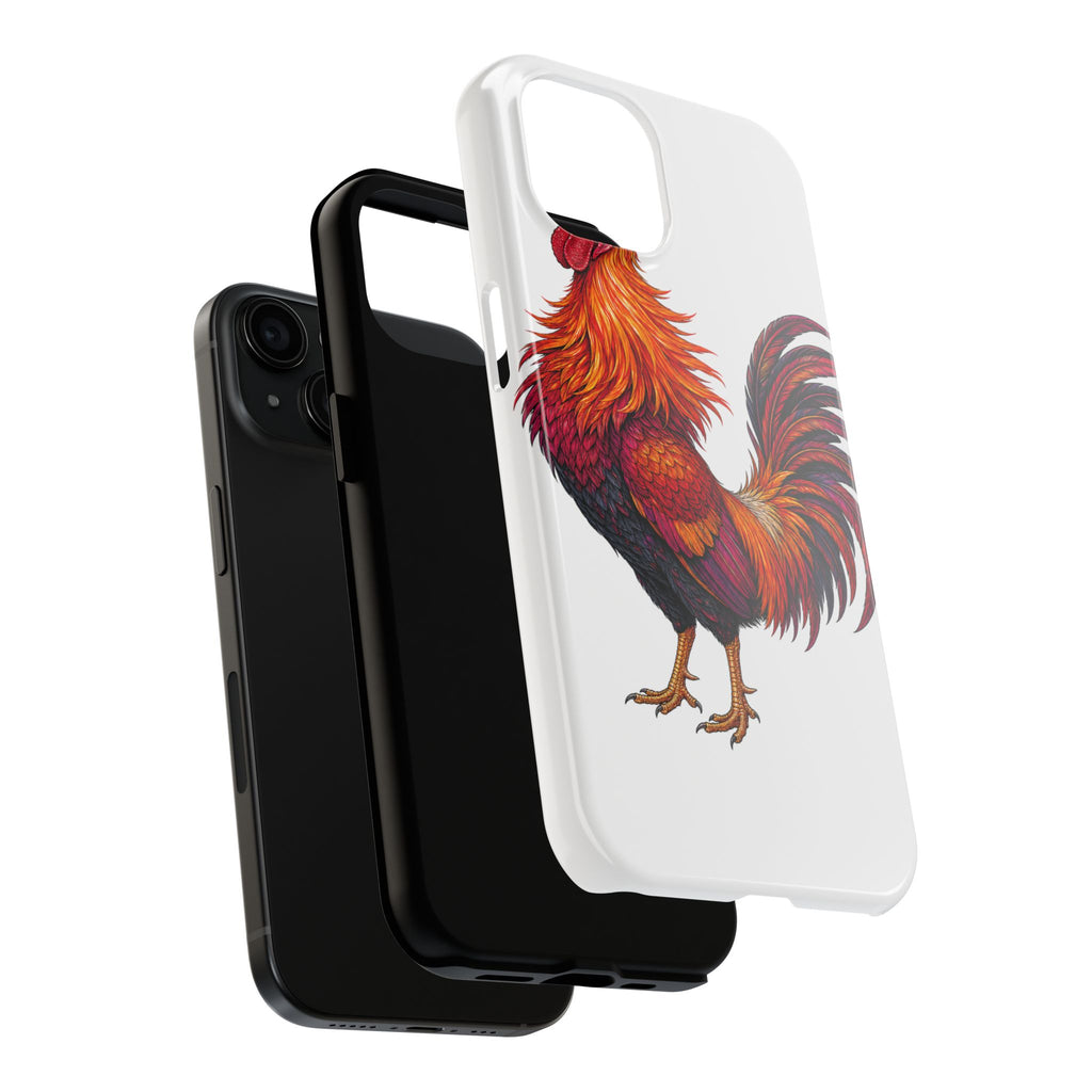 Sunrise Rooster Tough Phone Case