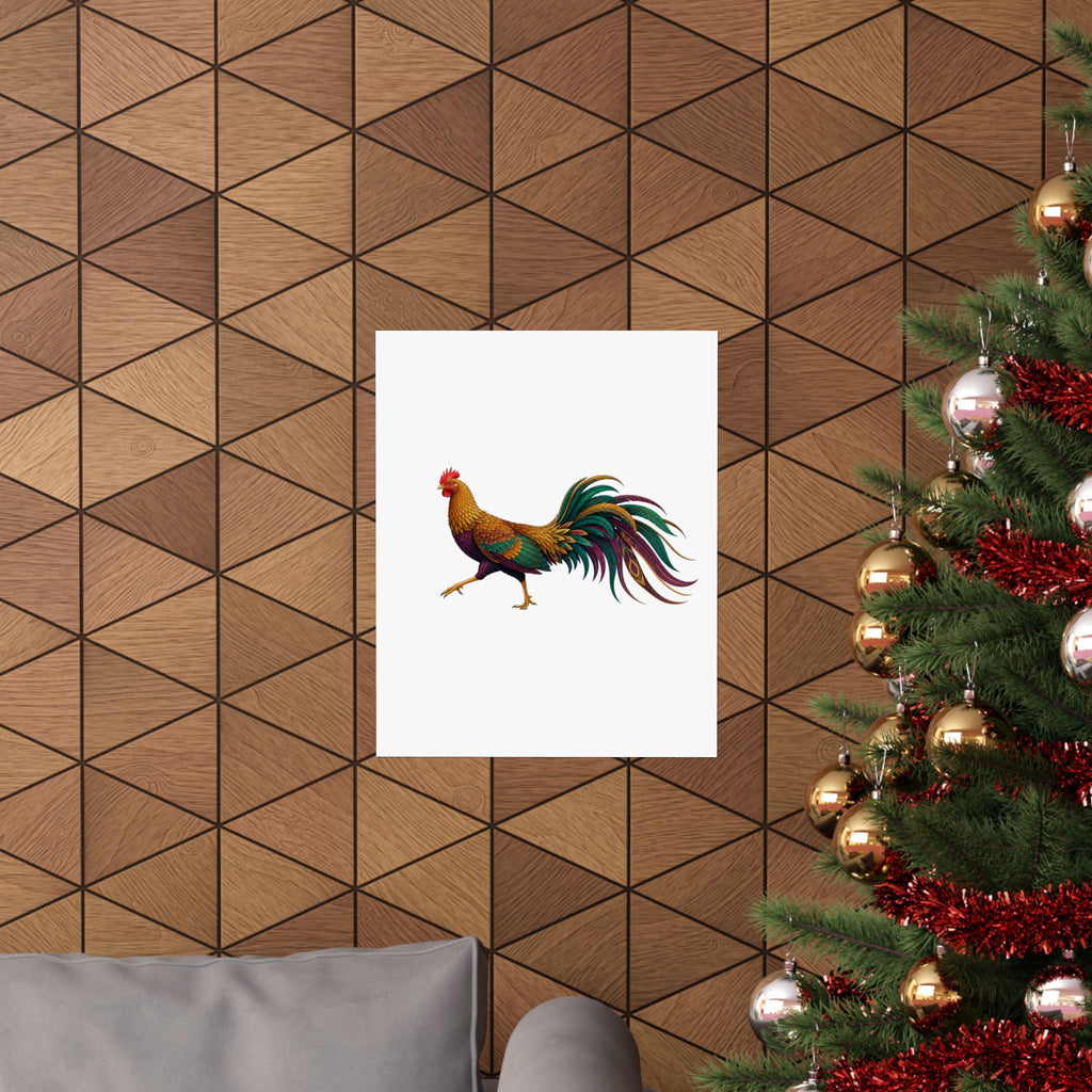 Strutting Hen Poster