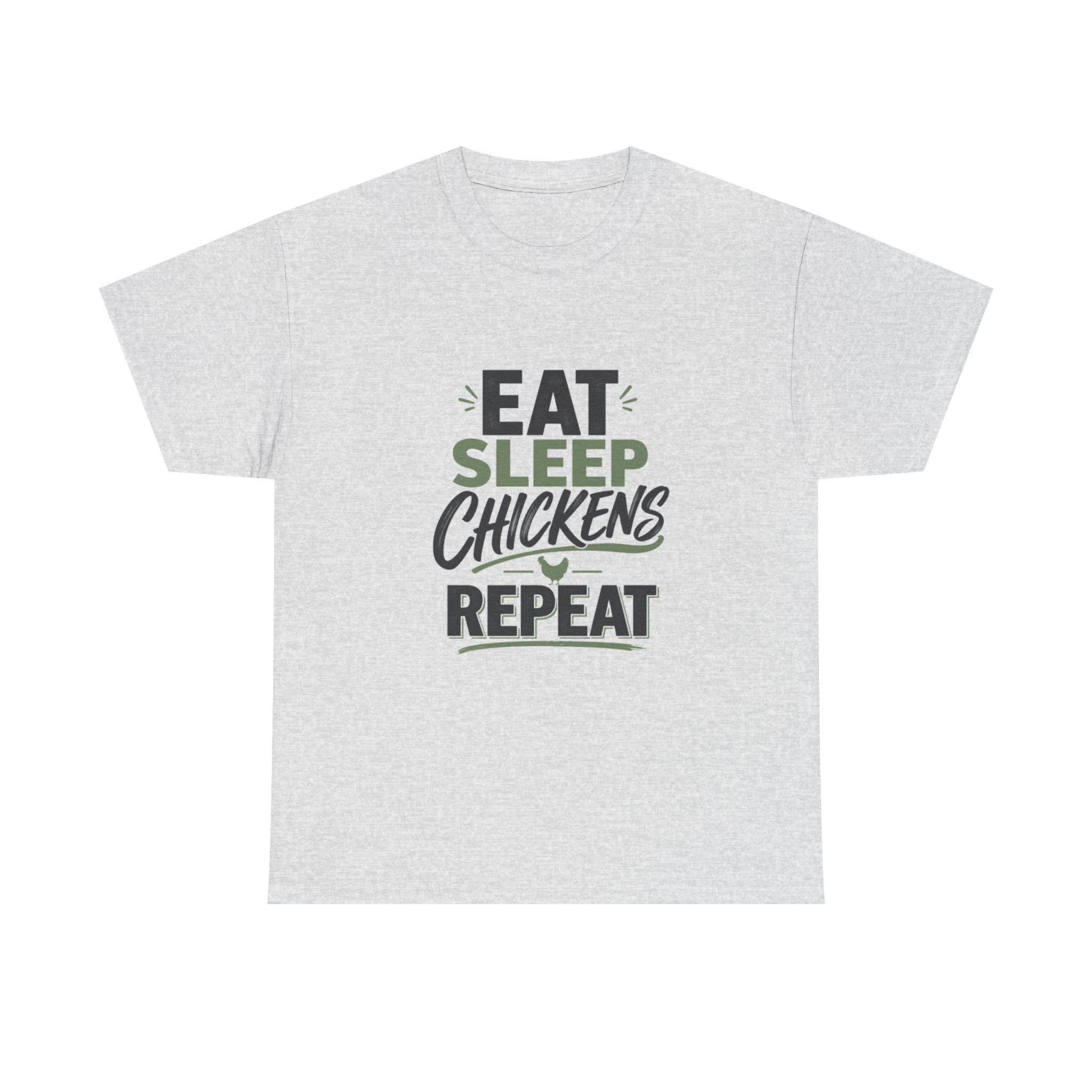 Eat Sleep Chickens Repeat Tee