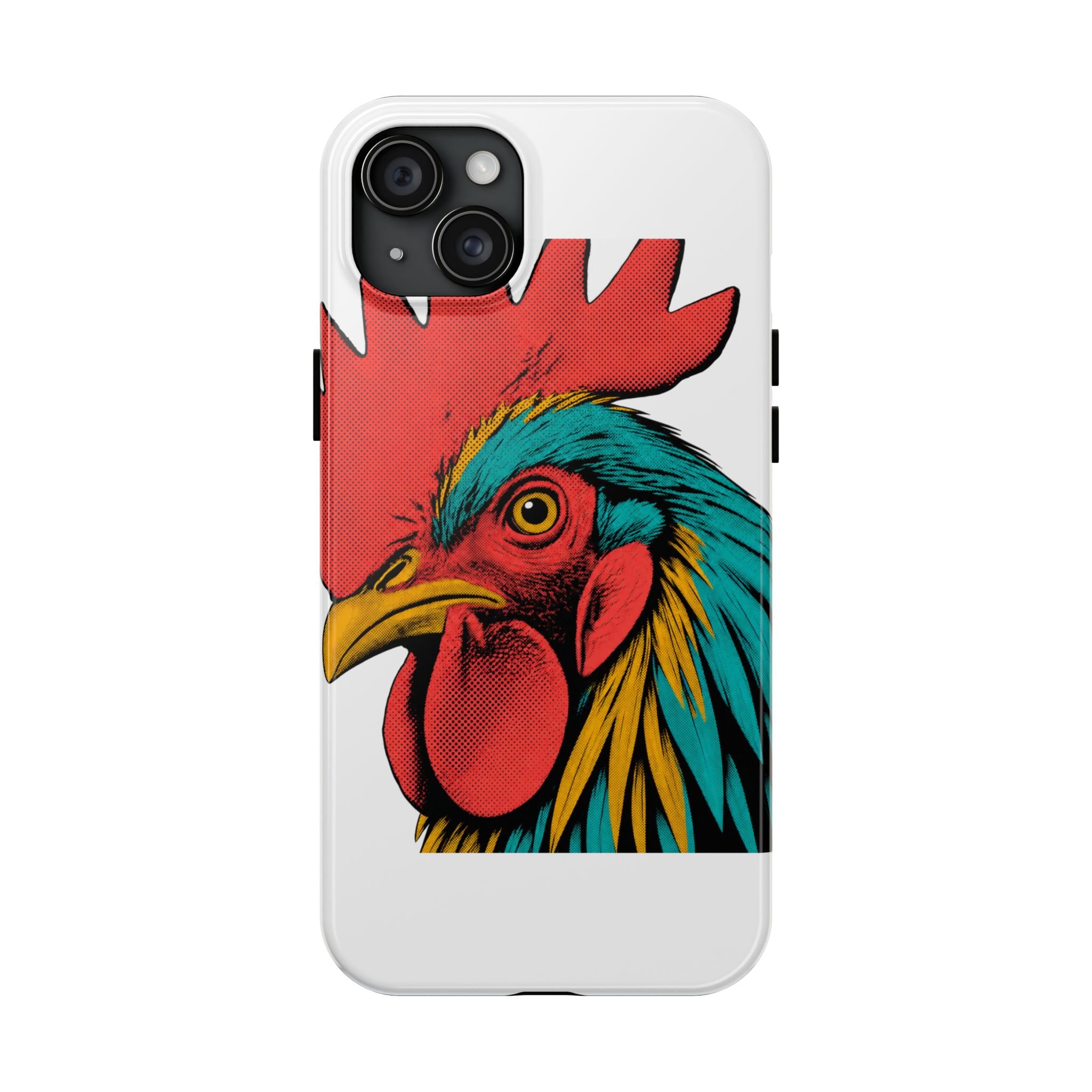 Pop Art Rooster Tough Phone Case